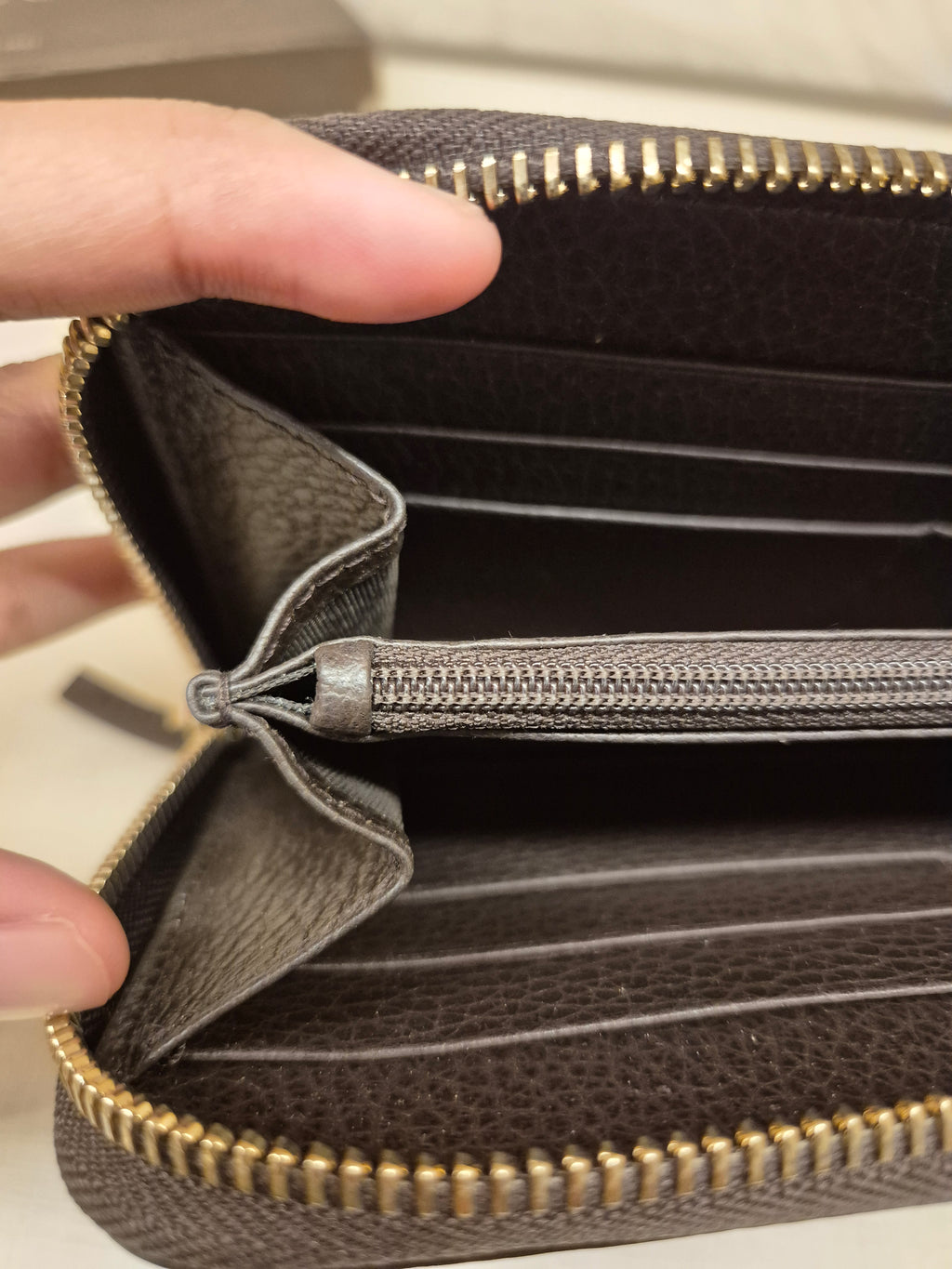 Gucci Zipper Long Wallet