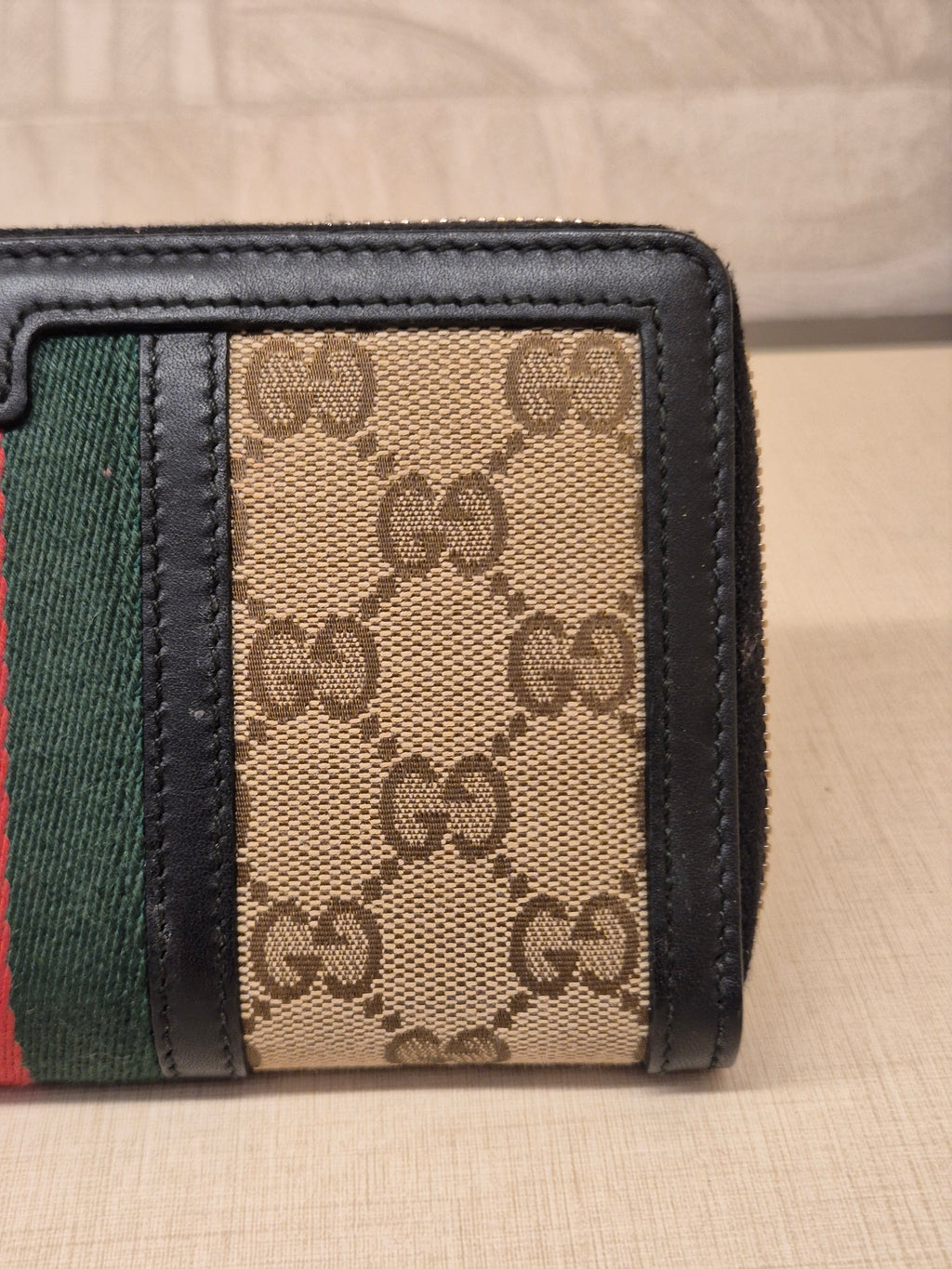 Gucci Ophidia Zipper Long Wallet
