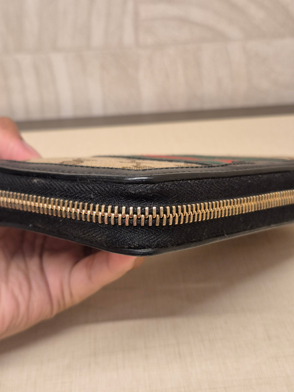 Gucci Ophidia Zipper Long Wallet