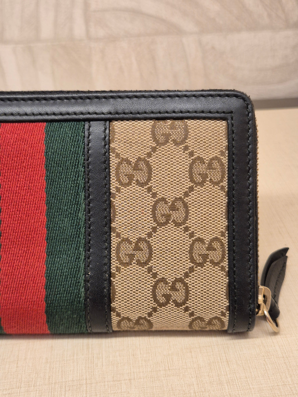 Gucci Ophidia Zipper Long Wallet
