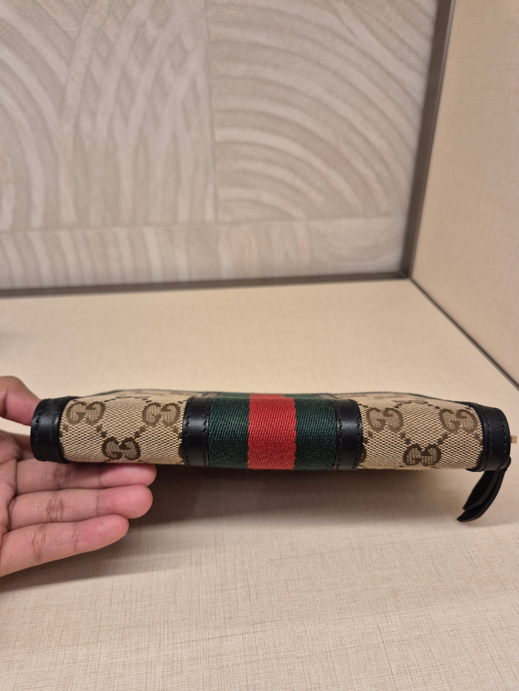 Gucci Ophidia Zipper Long Wallet