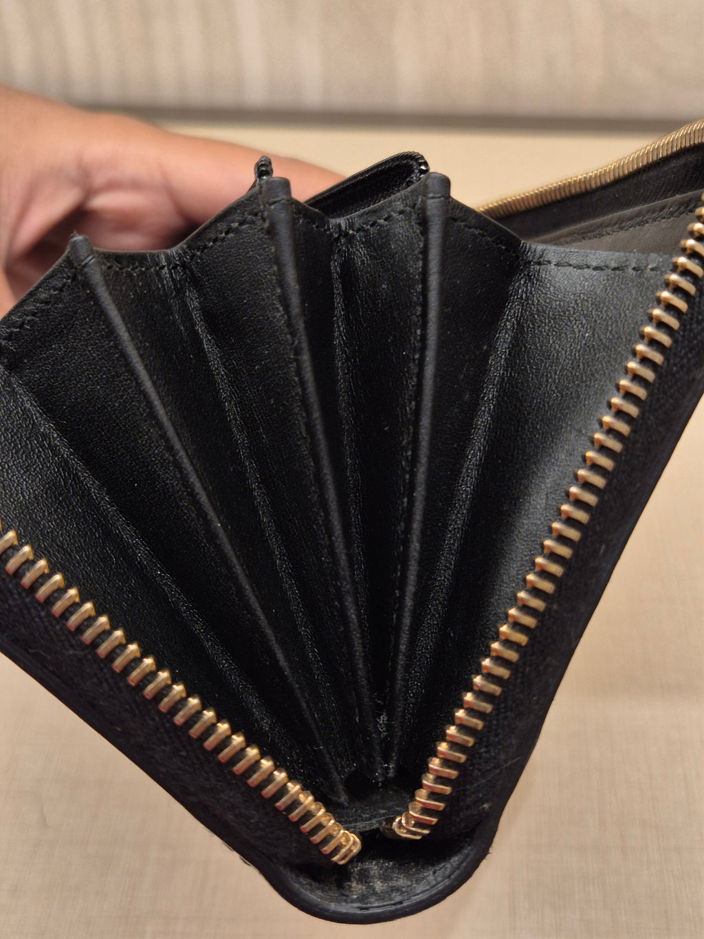 Gucci Ophidia Zipper Long Wallet