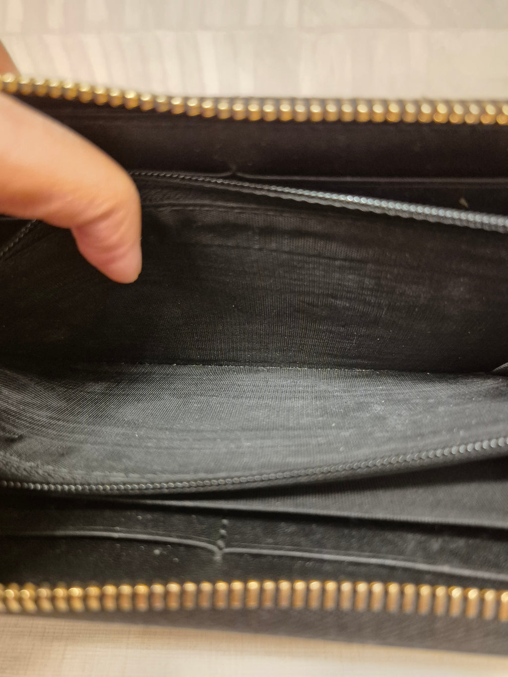 Gucci Ophidia Zipper Long Wallet