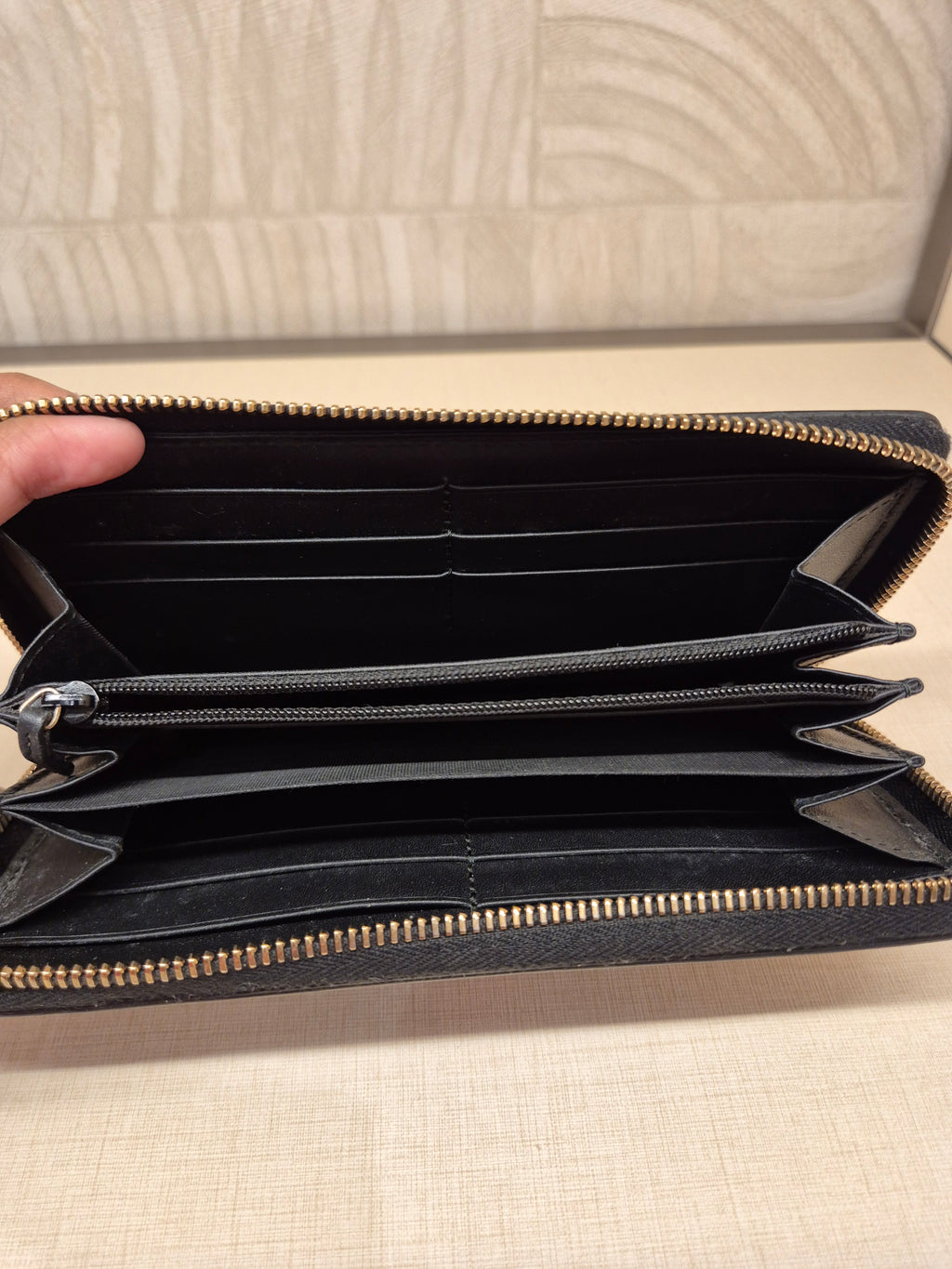 Gucci Ophidia Zipper Long Wallet