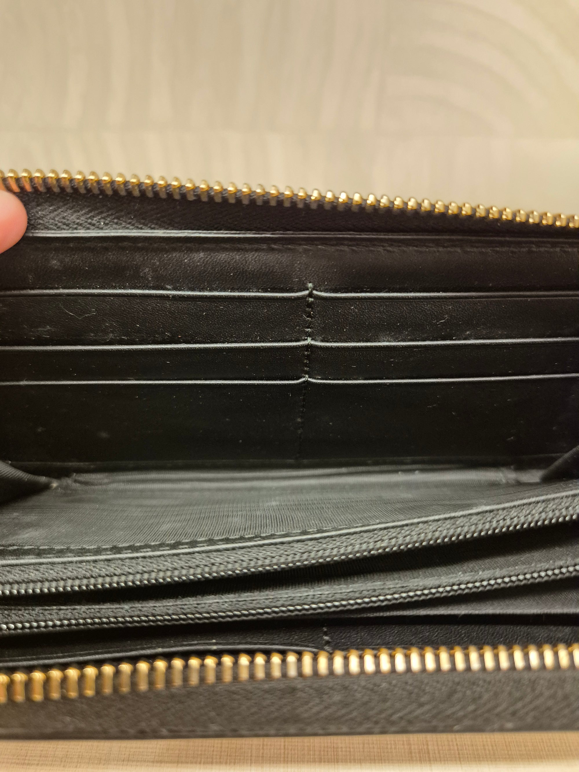 Gucci Ophidia Zipper Long Wallet