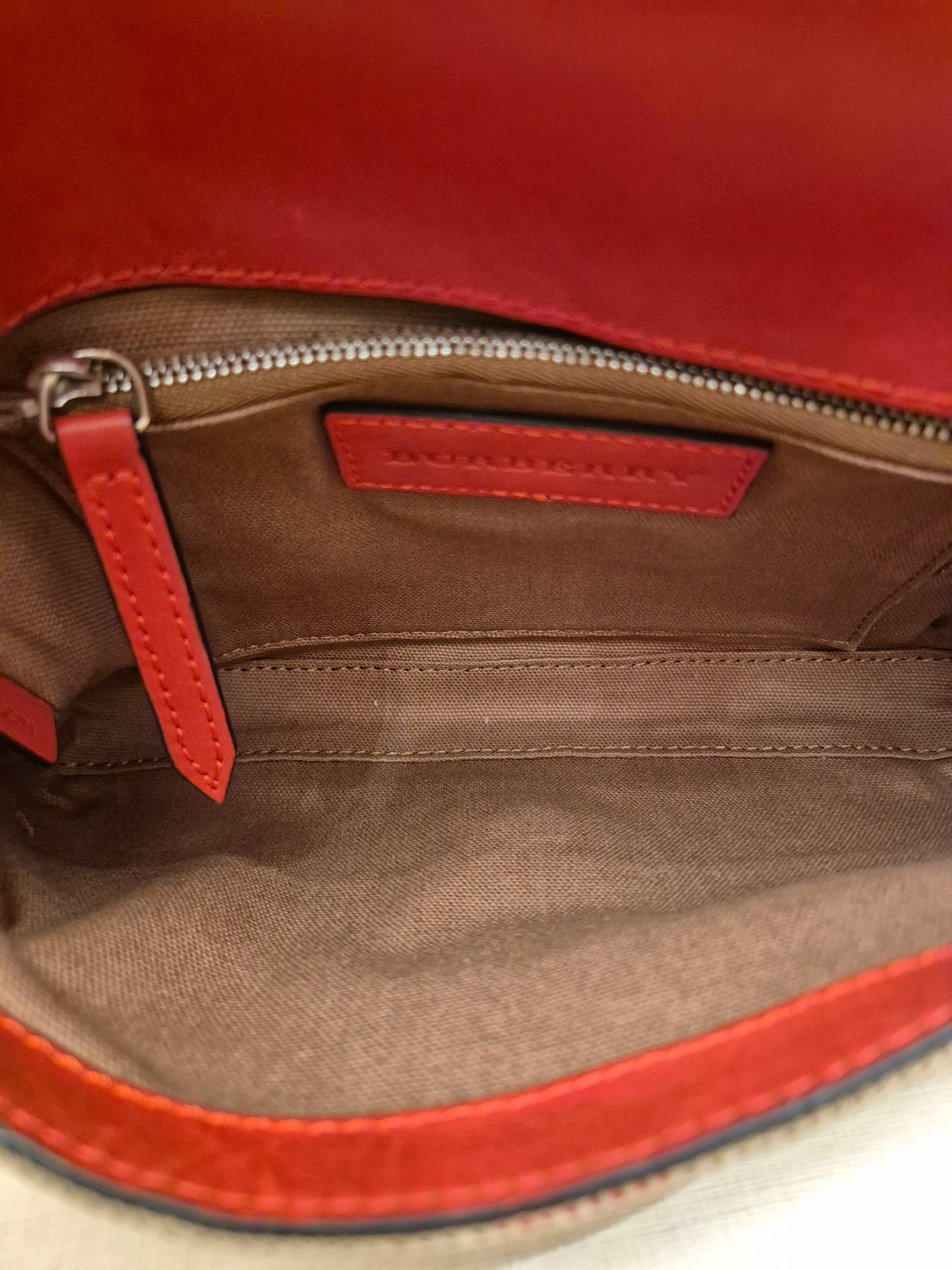 Burberry Crossbody Red