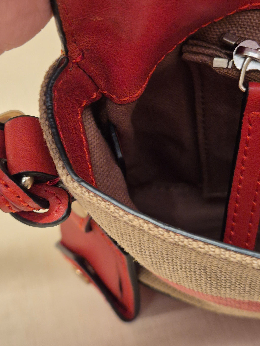 Burberry Crossbody Red