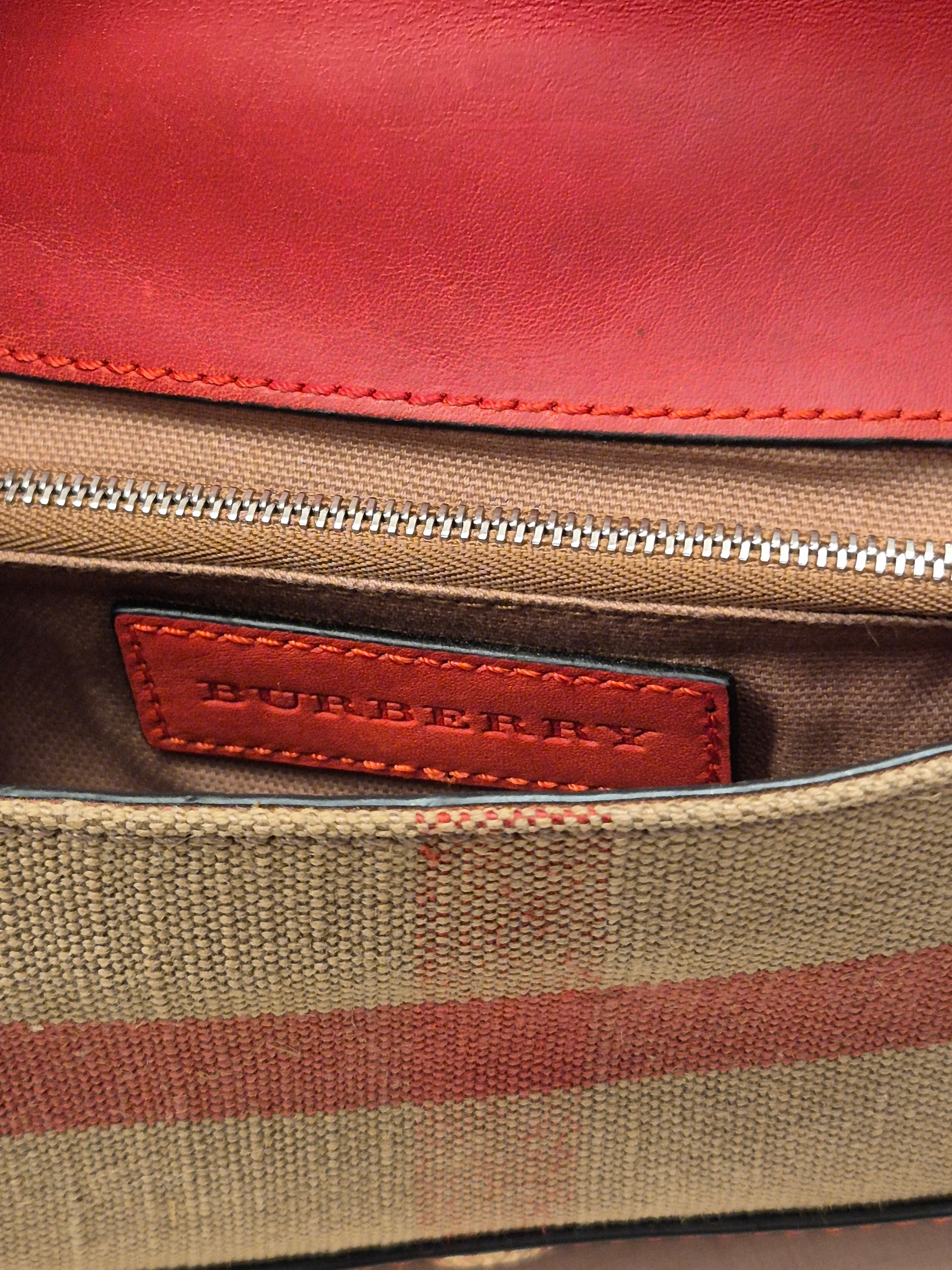Burberry Crossbody Red