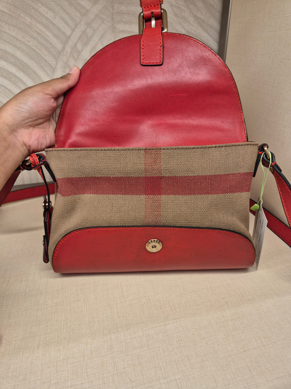 Burberry Crossbody Red