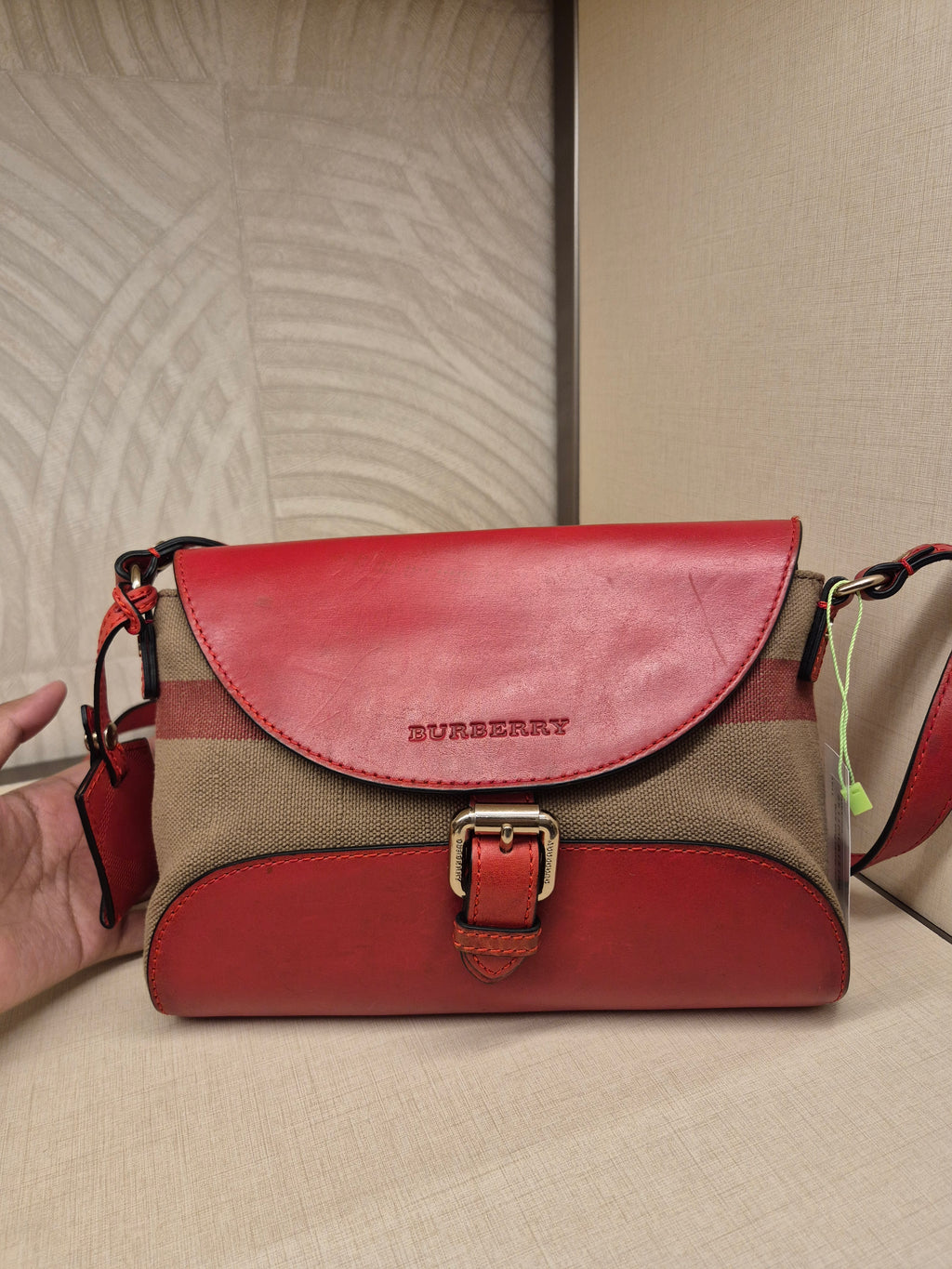 Burberry Crossbody Red
