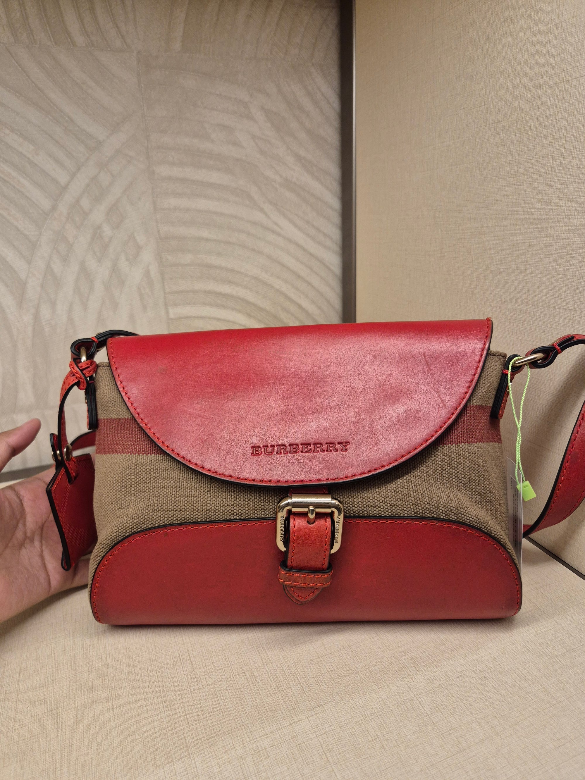 Burberry Crossbody Red