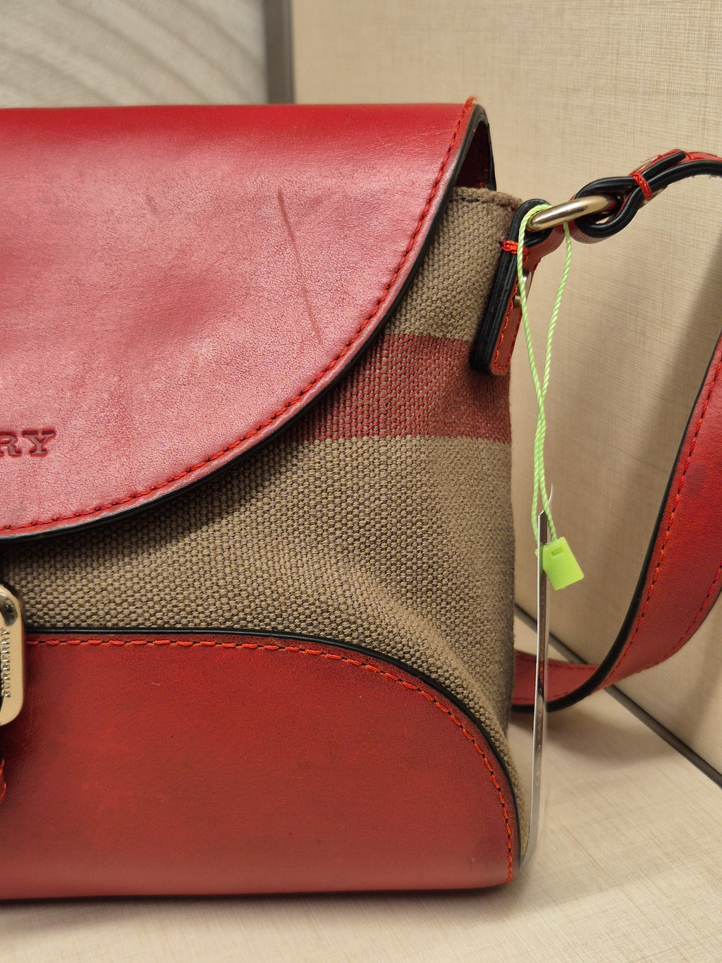 Burberry Crossbody Red