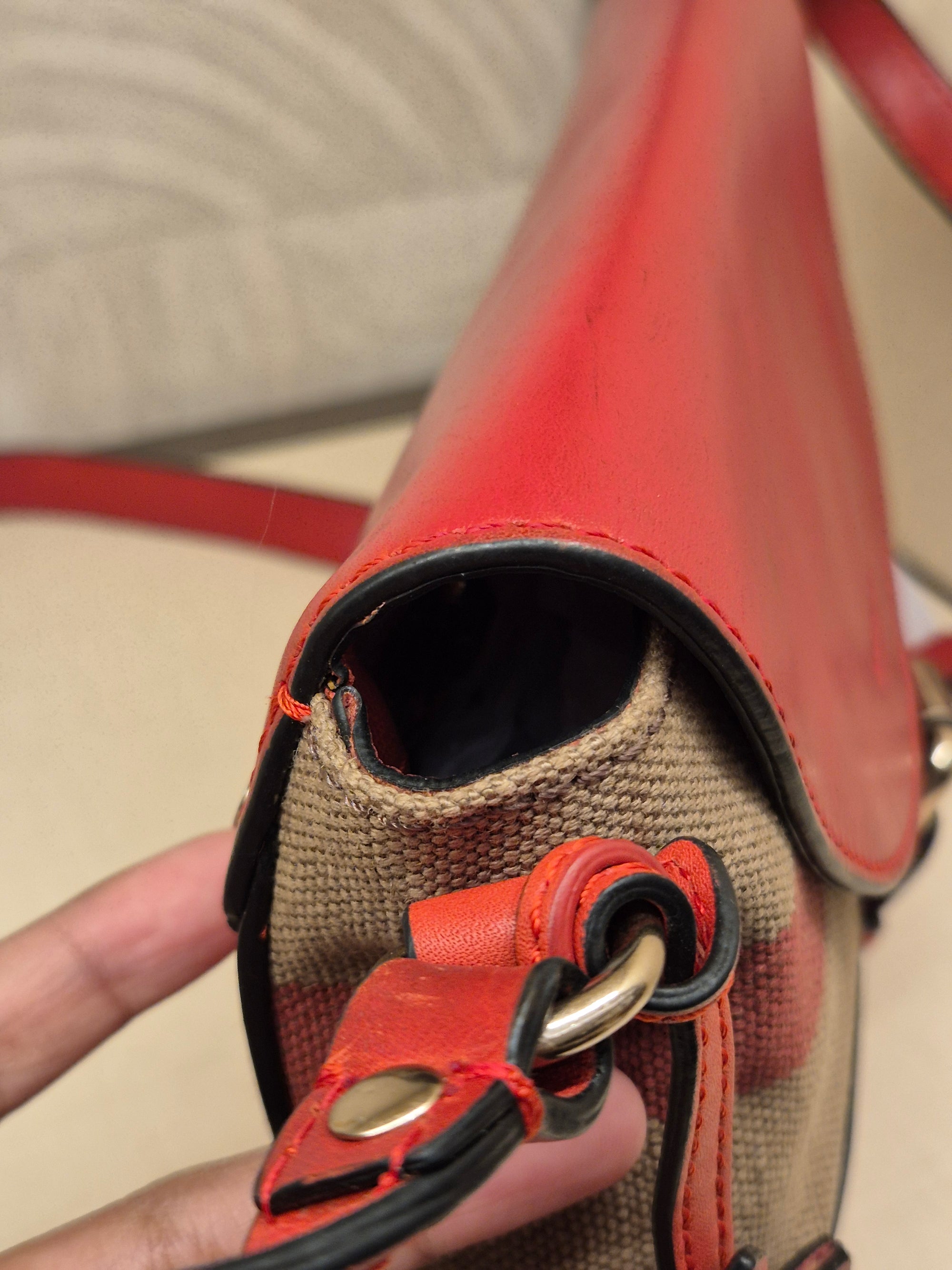 Burberry Crossbody Red