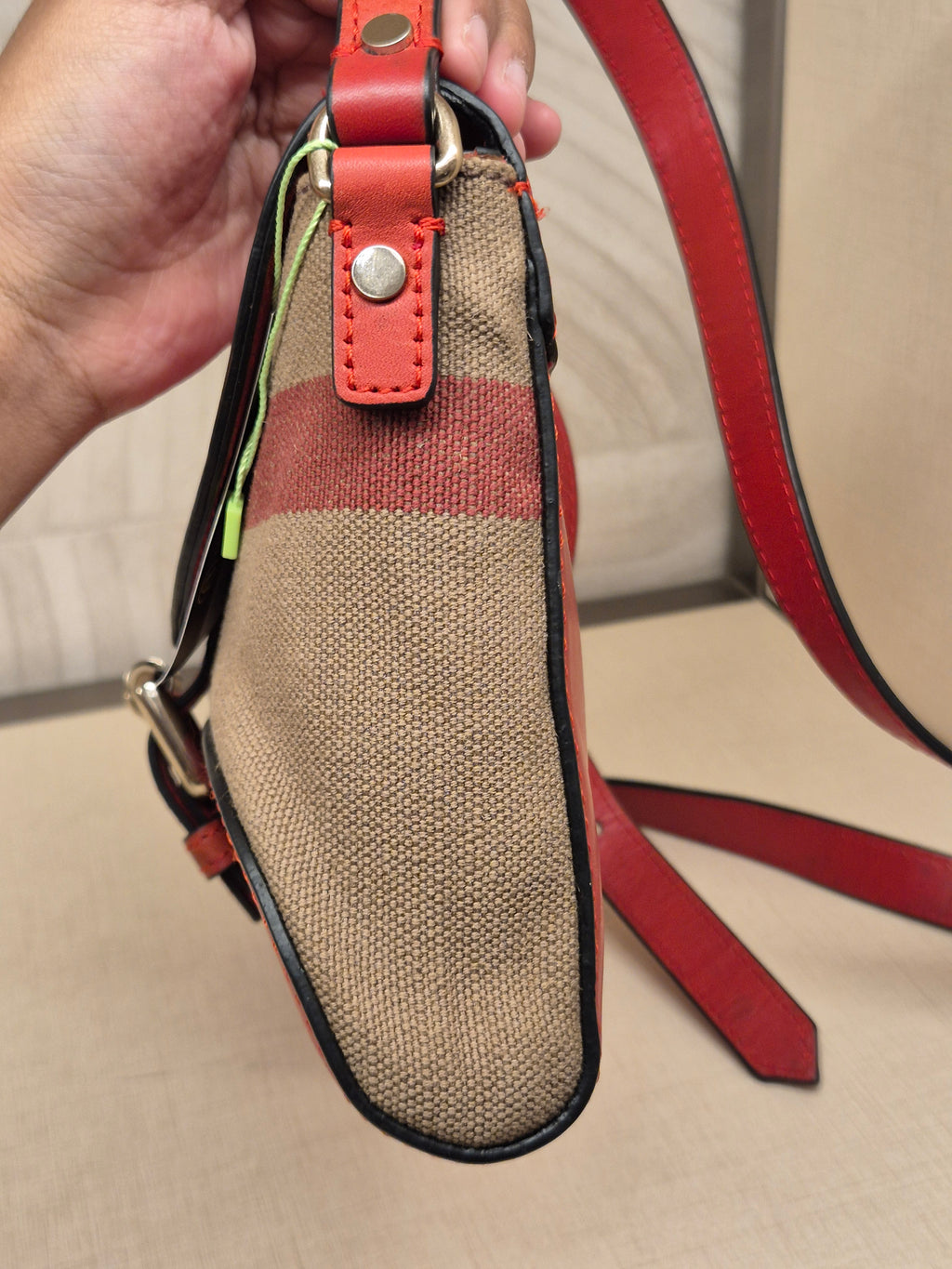 Burberry Crossbody Red