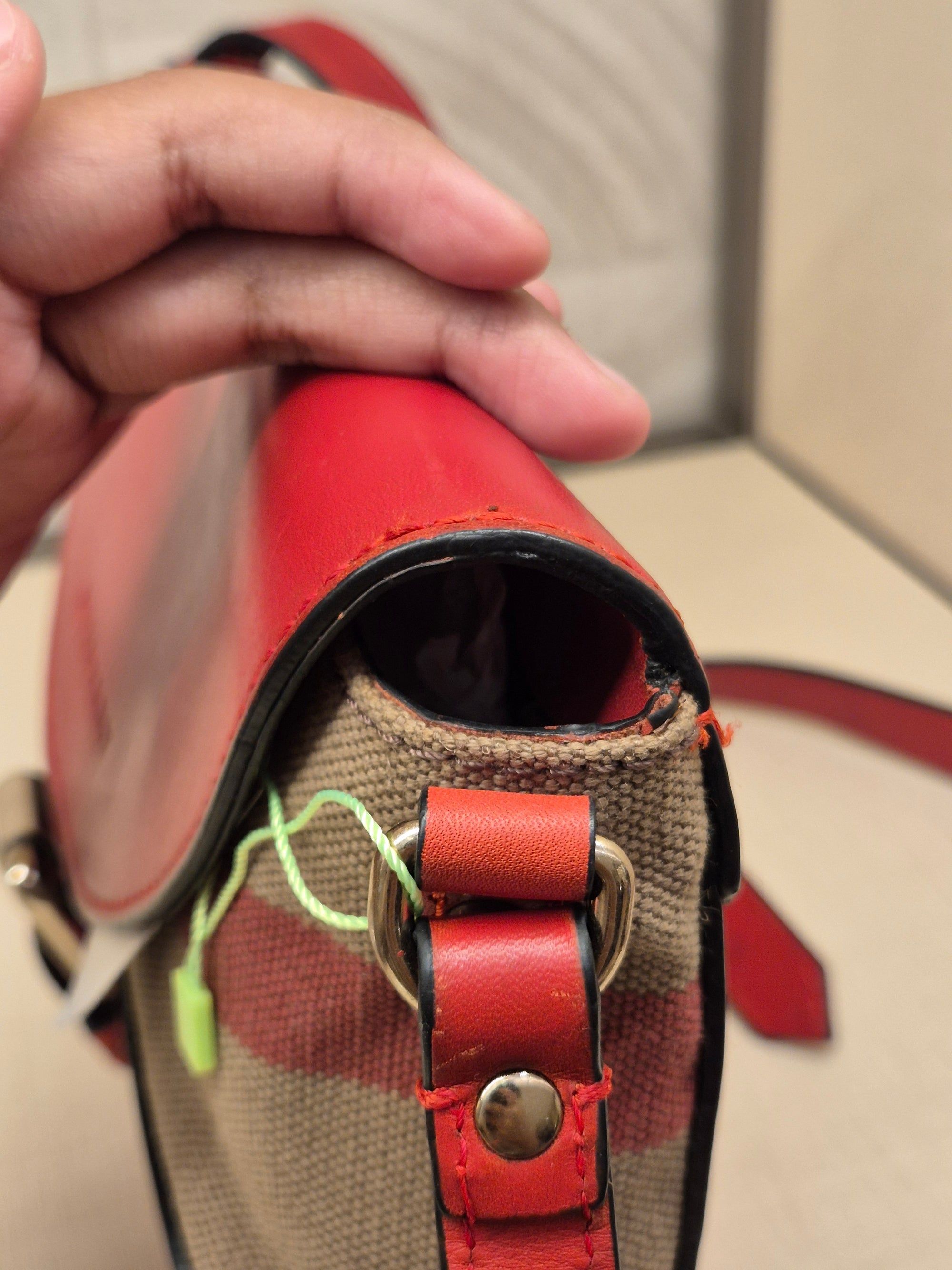 Burberry Crossbody Red