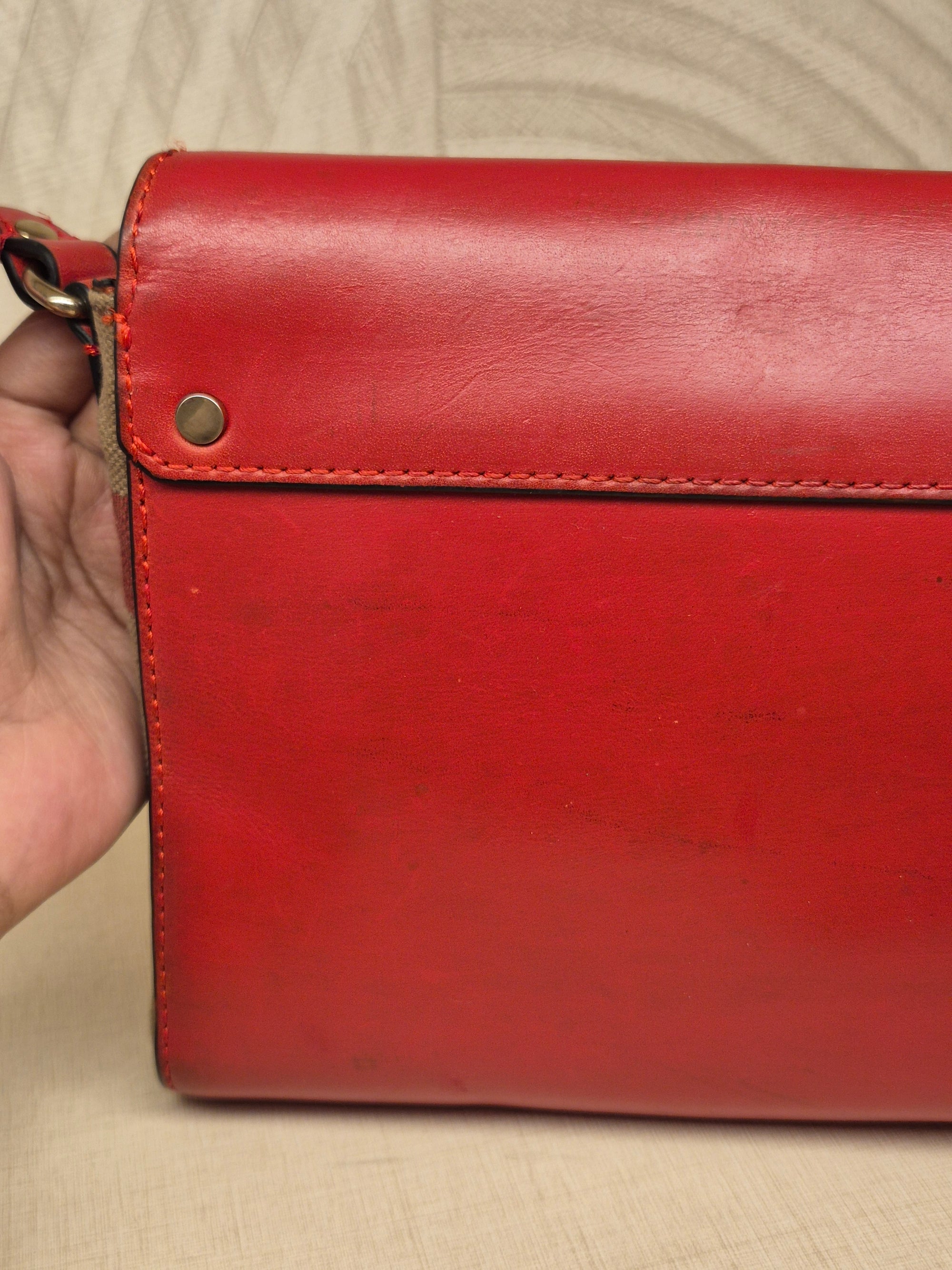 Burberry Crossbody Red