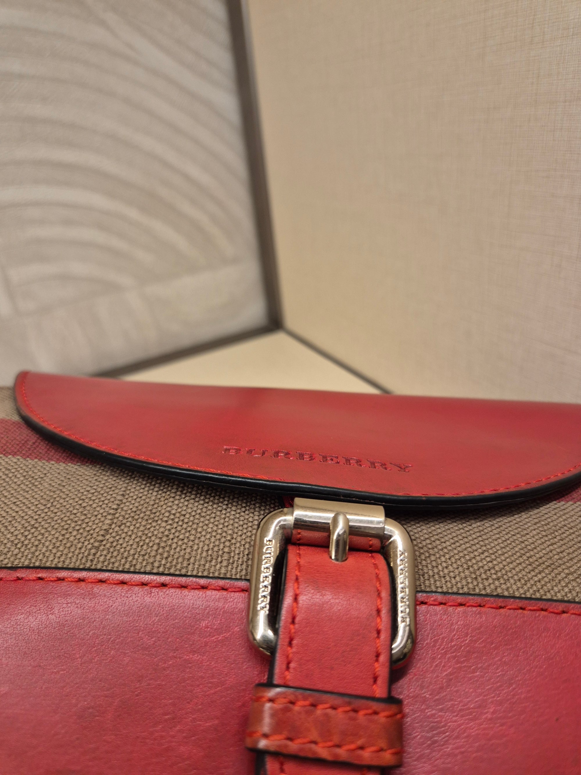 Burberry Crossbody Red