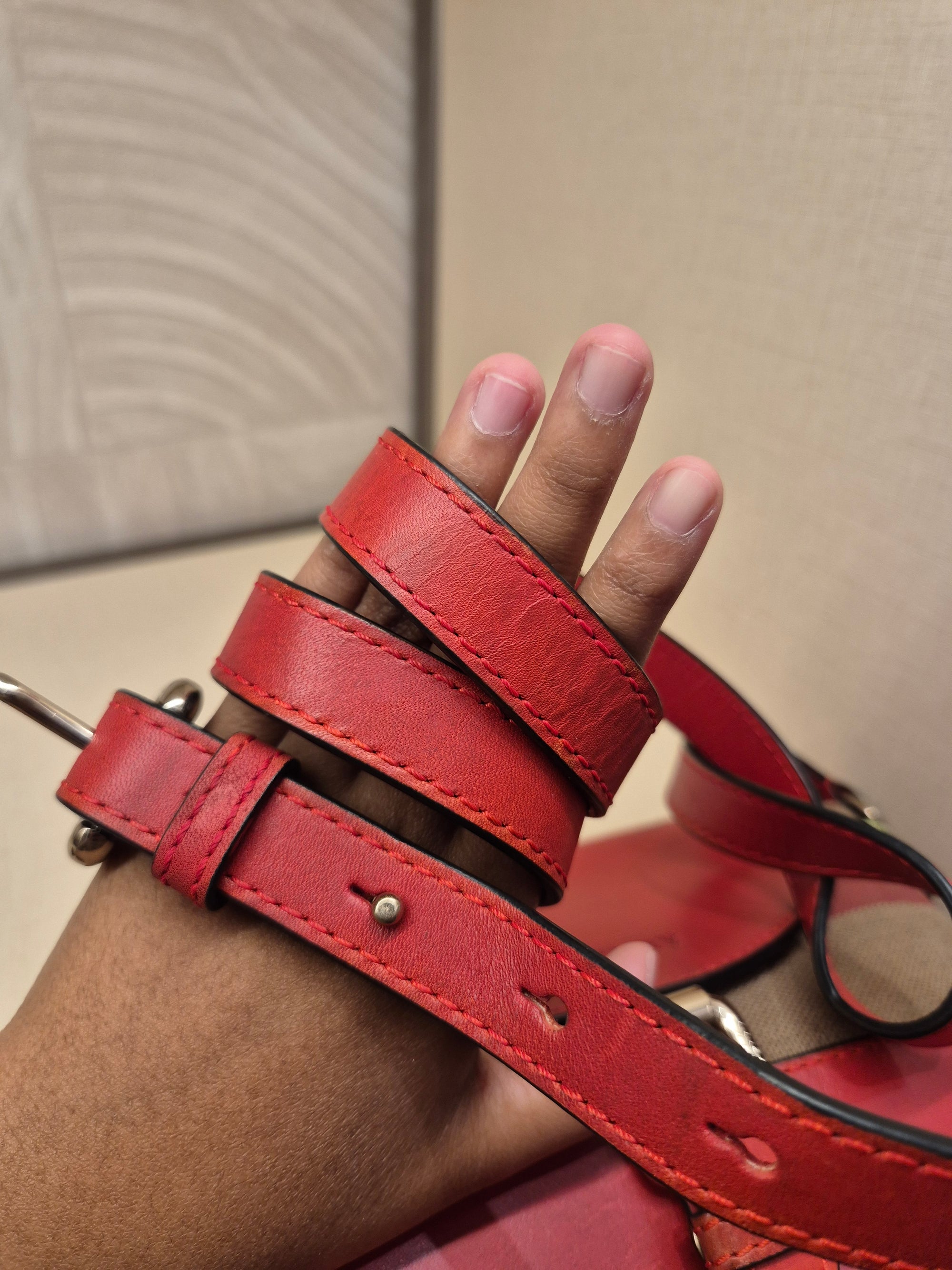 Burberry Crossbody Red