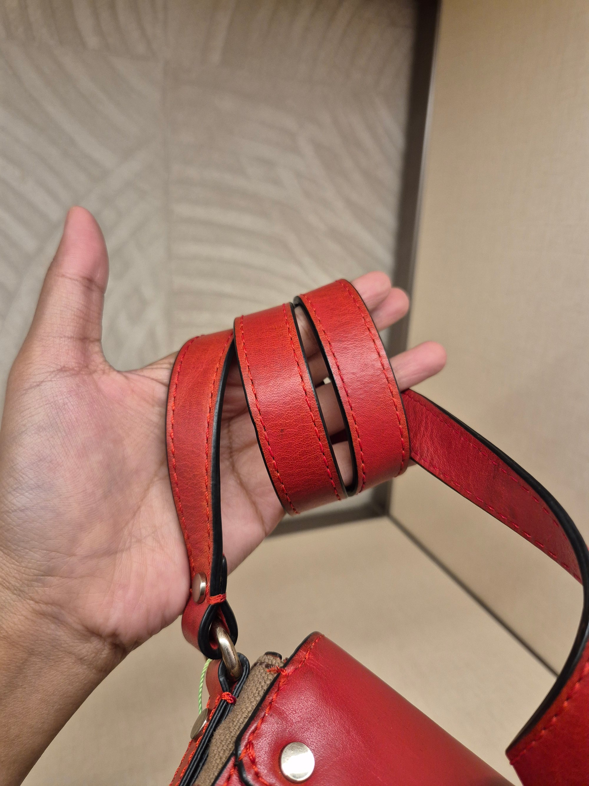 Burberry Crossbody Red