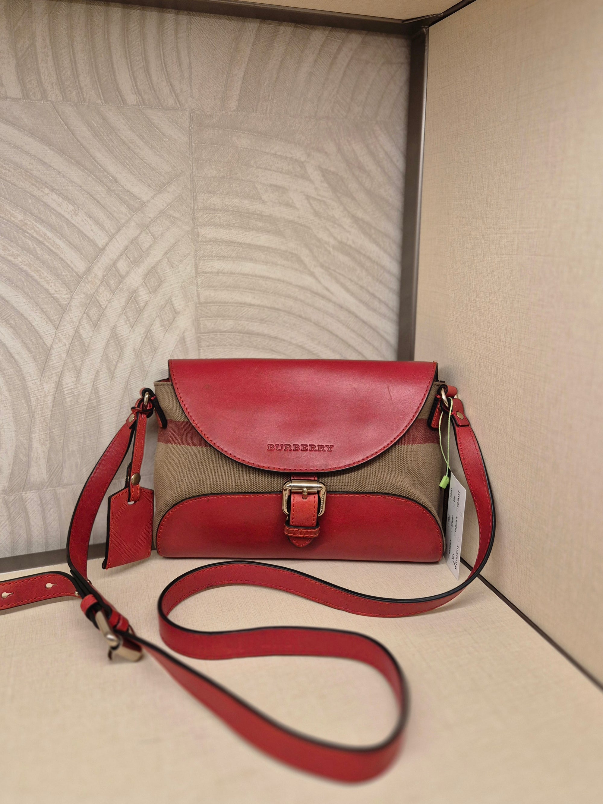 Burberry Crossbody Red
