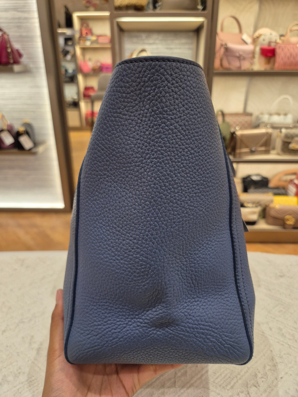 Salvatore Ferragamo Zip Totebag Blue