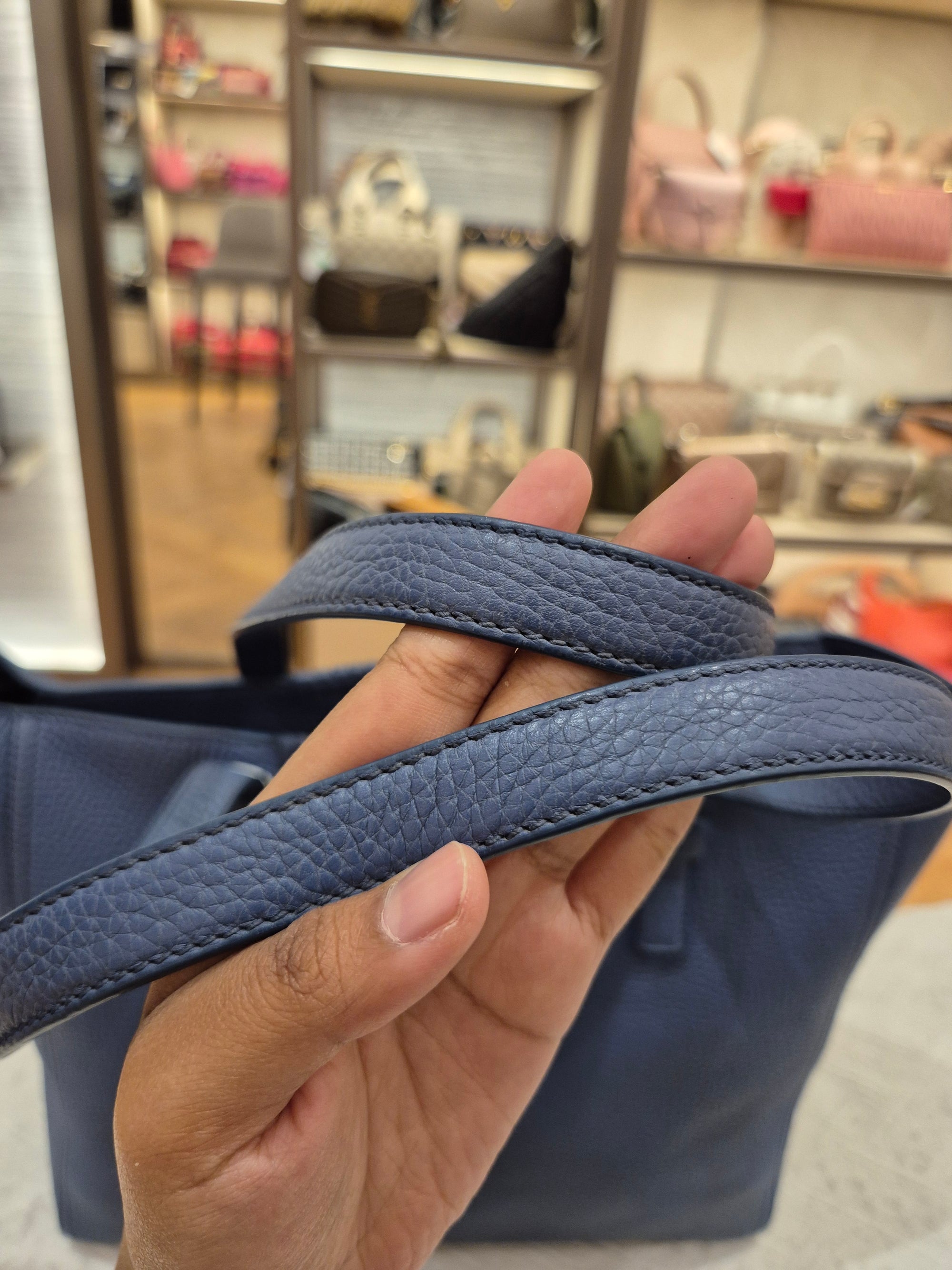 Salvatore Ferragamo Zip Totebag Blue