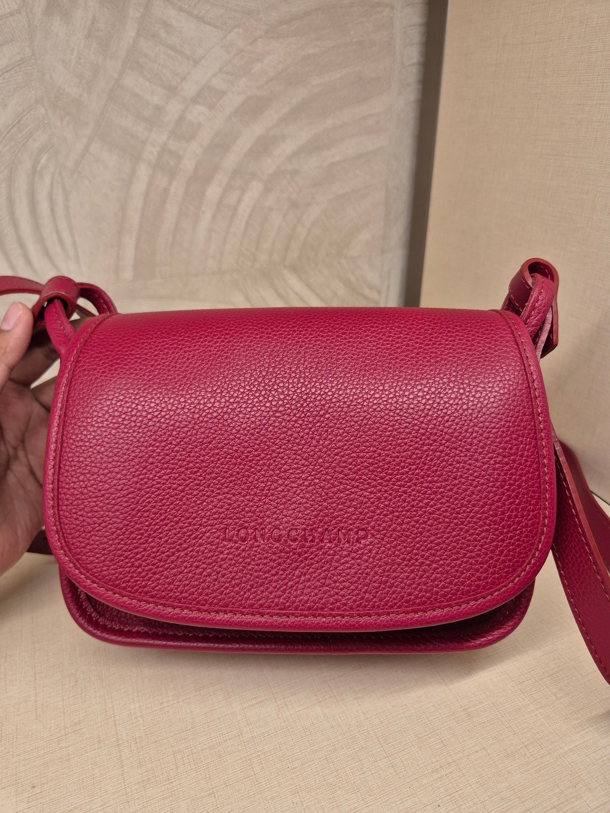 Longchamp Crossbody Red