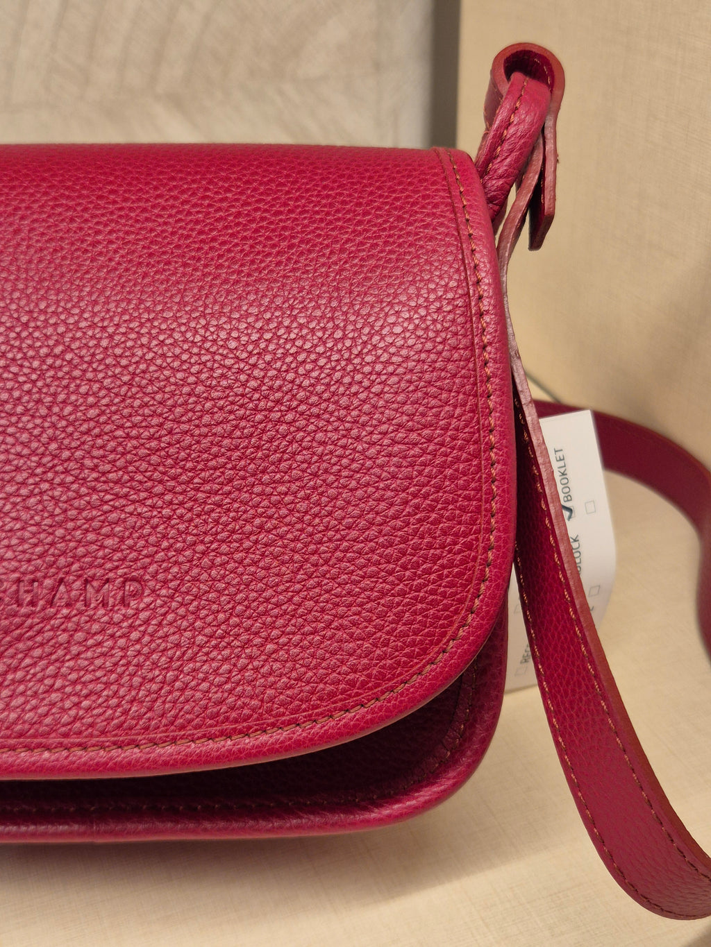 Longchamp Crossbody Red