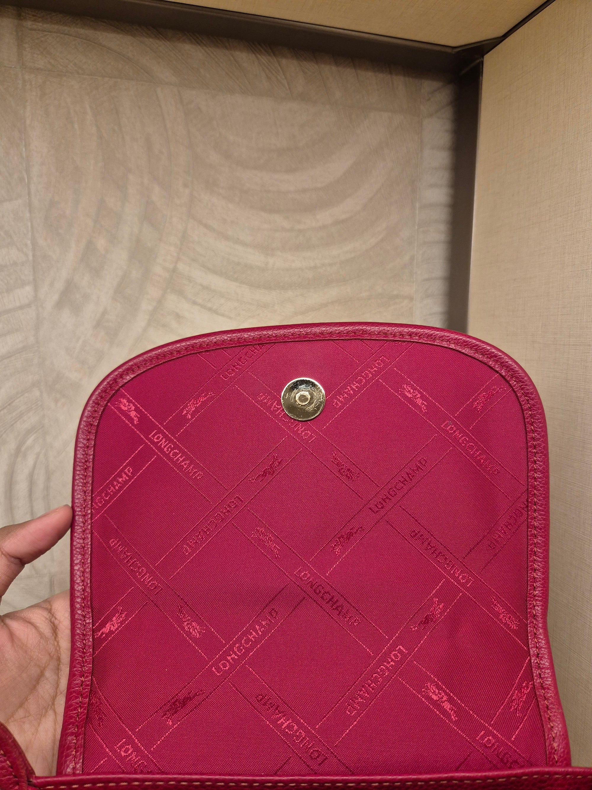 Longchamp Crossbody Red