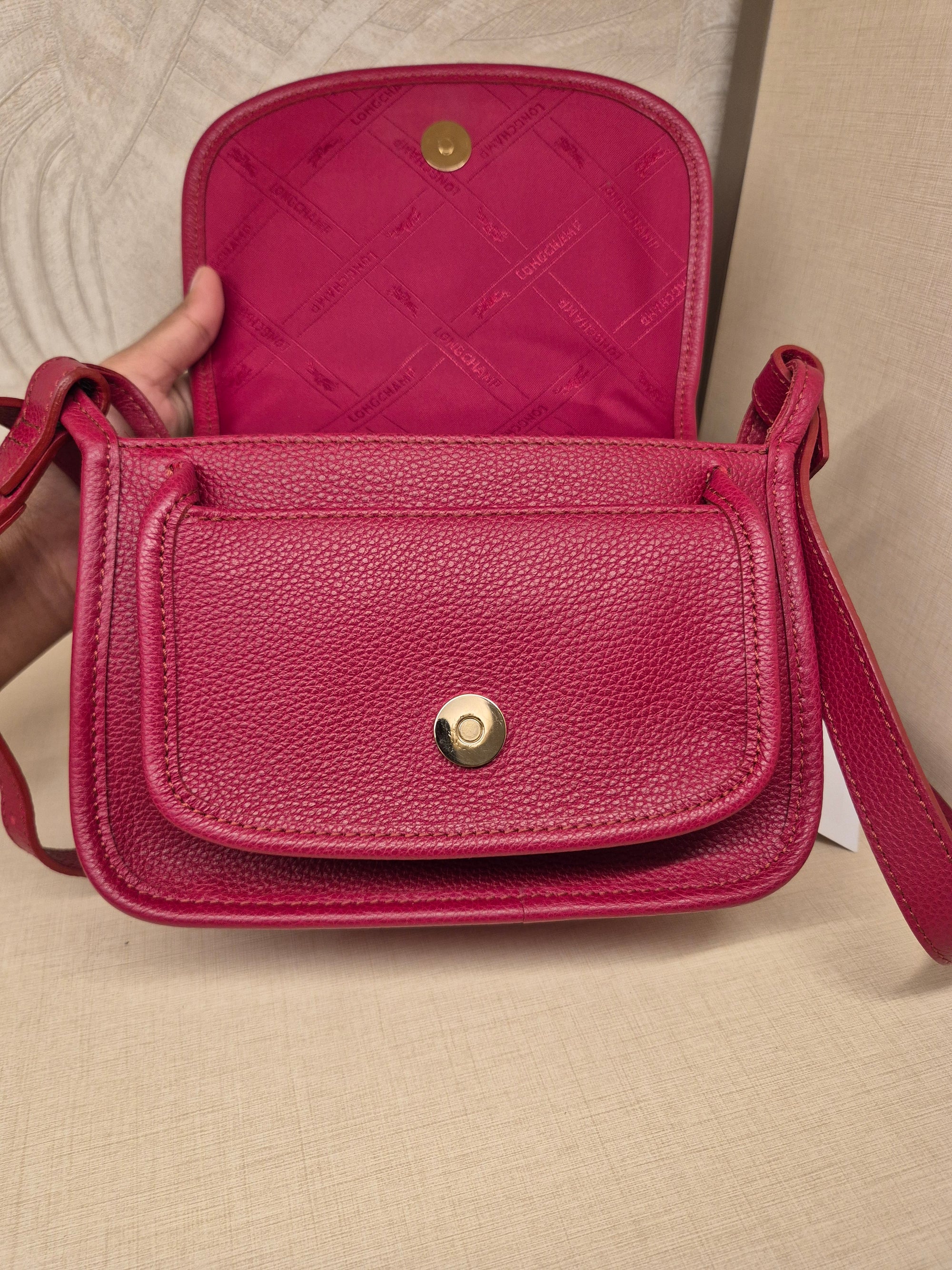 Longchamp Crossbody Red