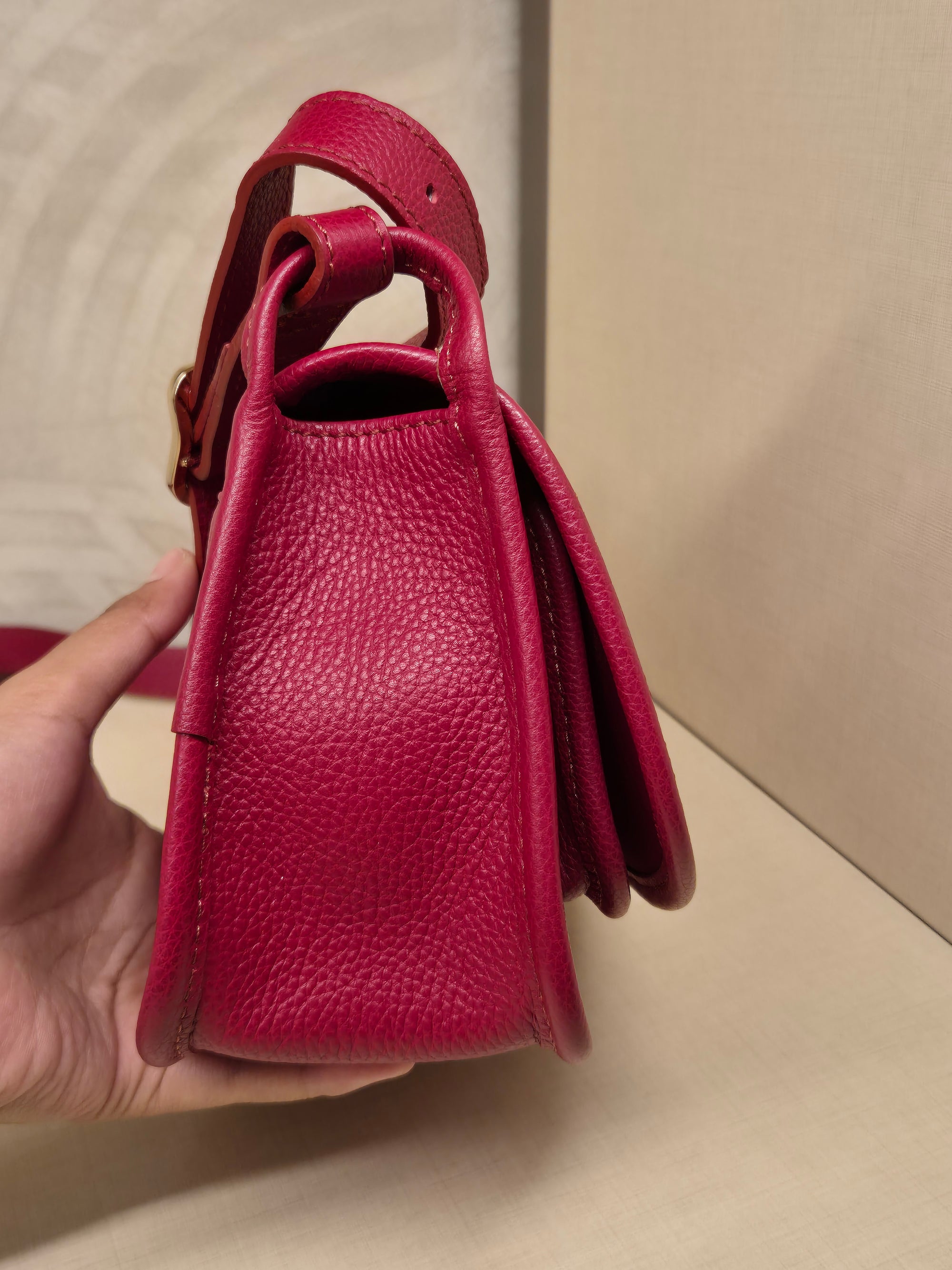 Longchamp Crossbody Red