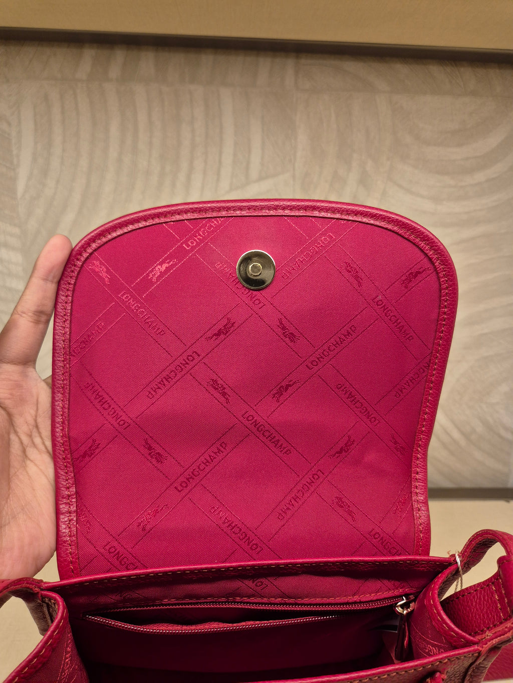 Longchamp Crossbody Red