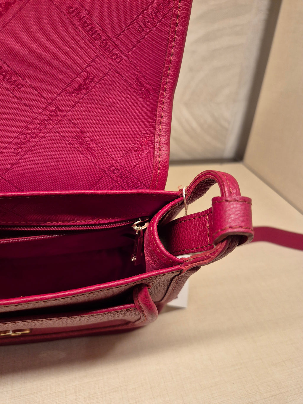 Longchamp Crossbody Red