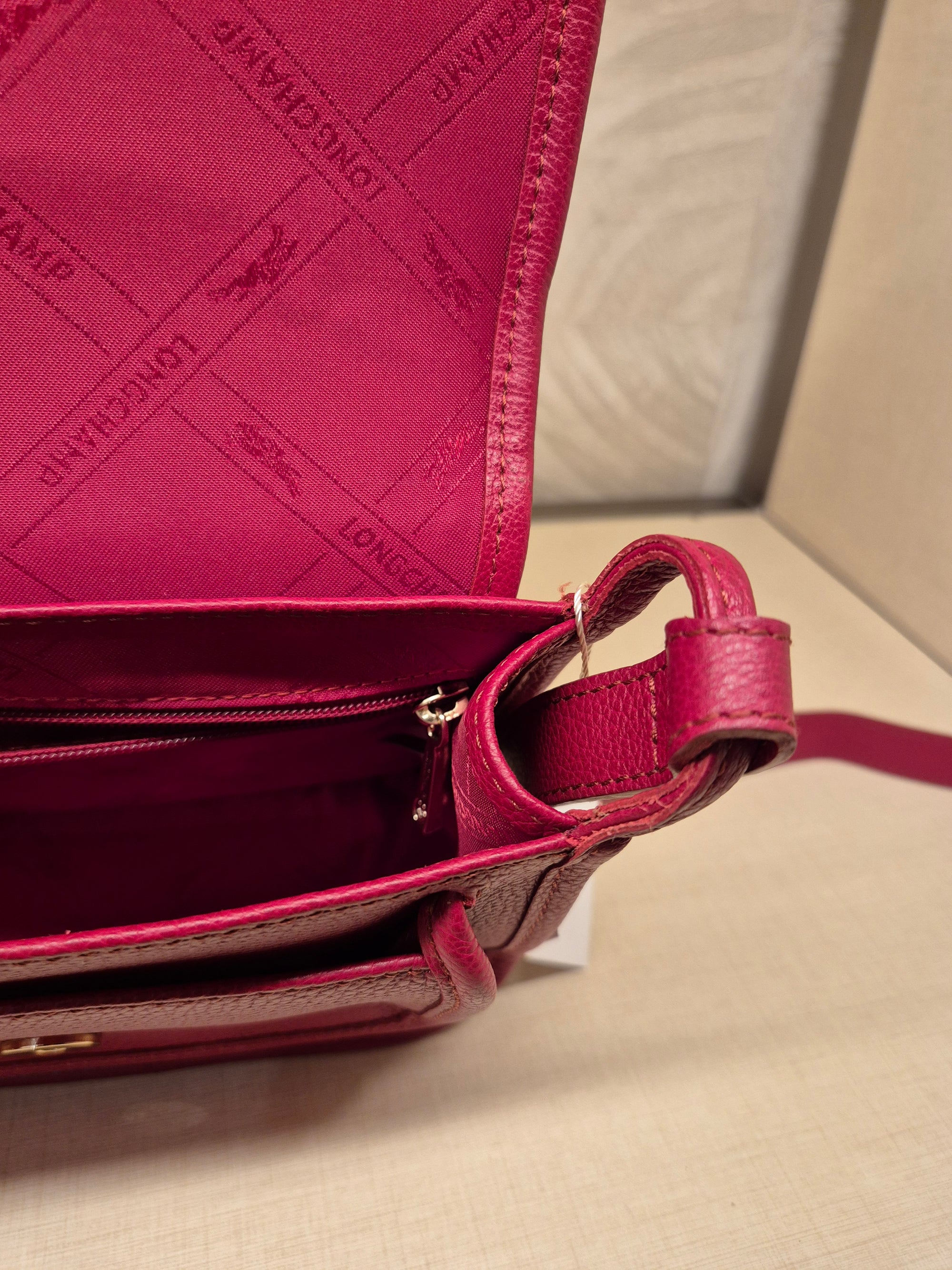 Longchamp Crossbody Red
