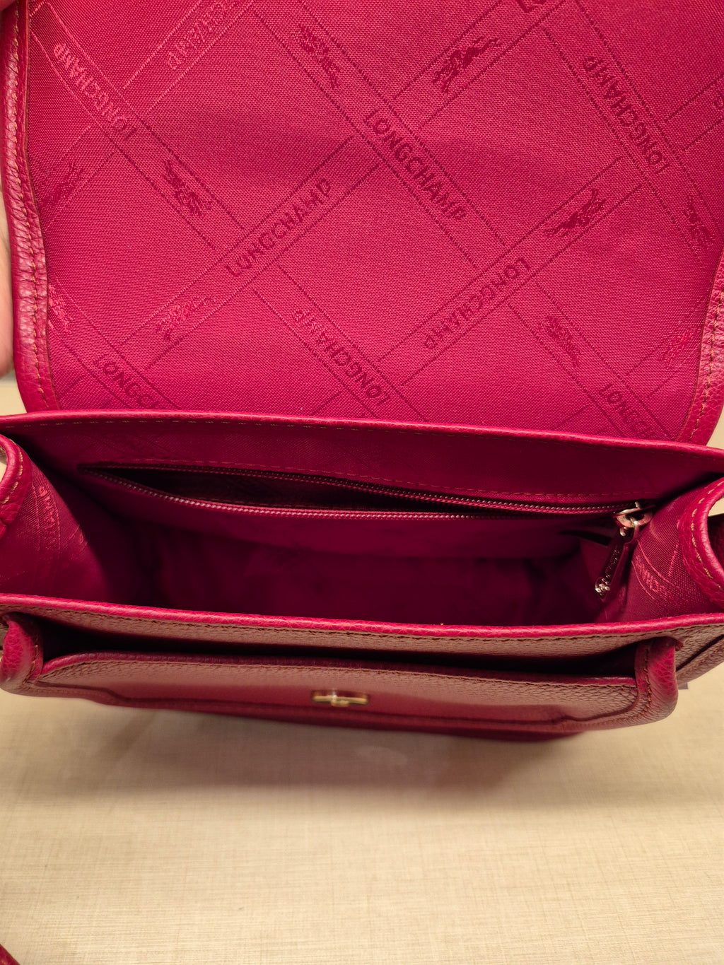 Longchamp Crossbody Red