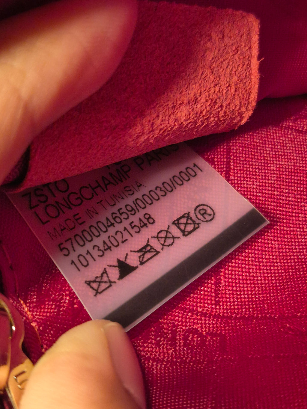 Longchamp Crossbody Red
