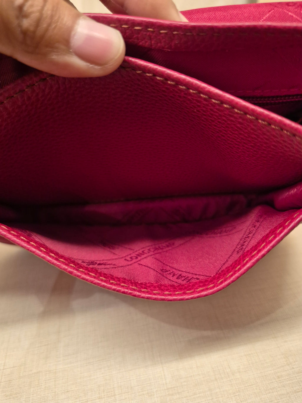 Longchamp Crossbody Red