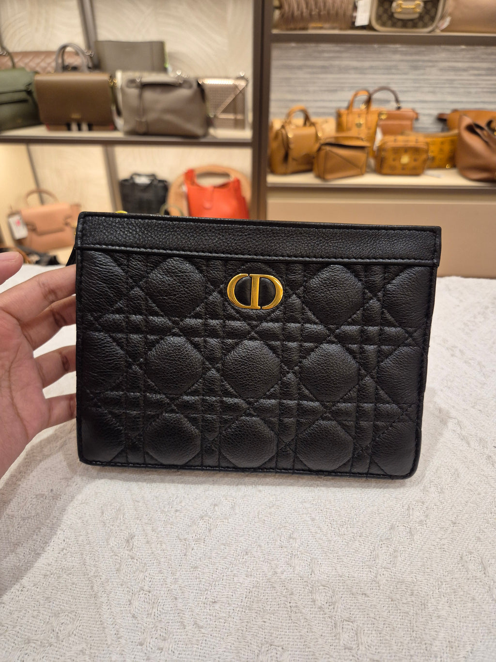 Dior Caro Zip Pouch