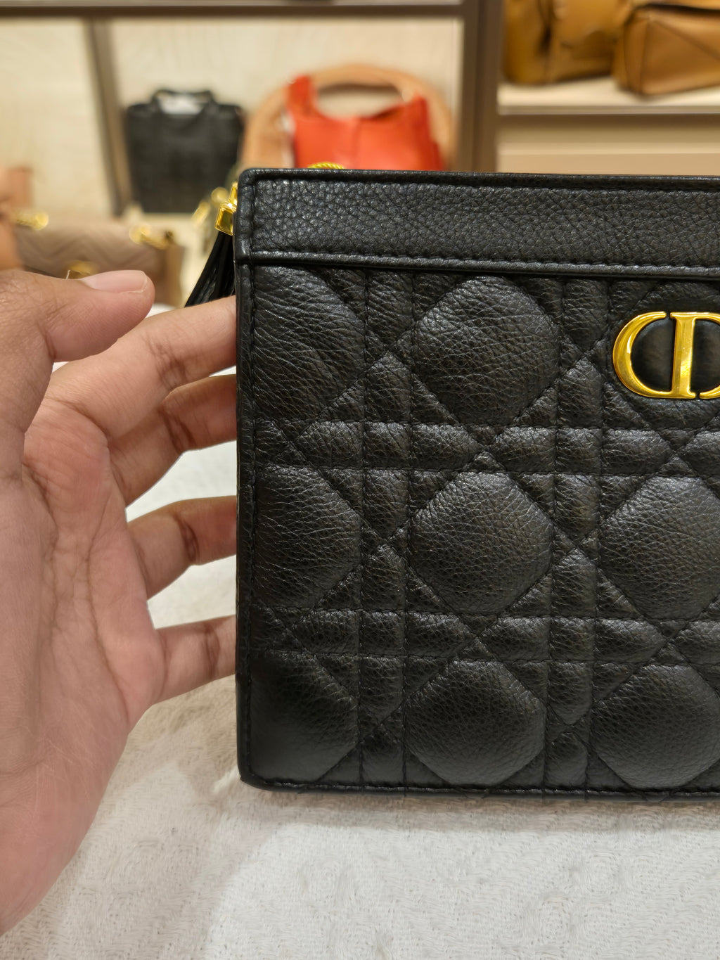 Dior Caro Zip Pouch
