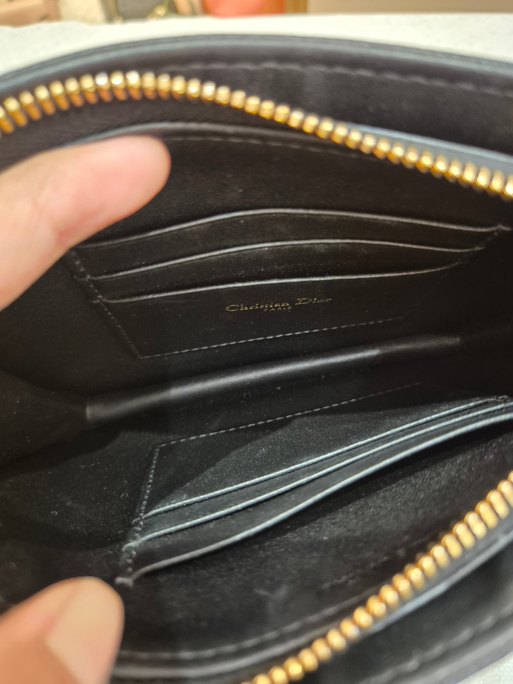 Dior Caro Zip Pouch