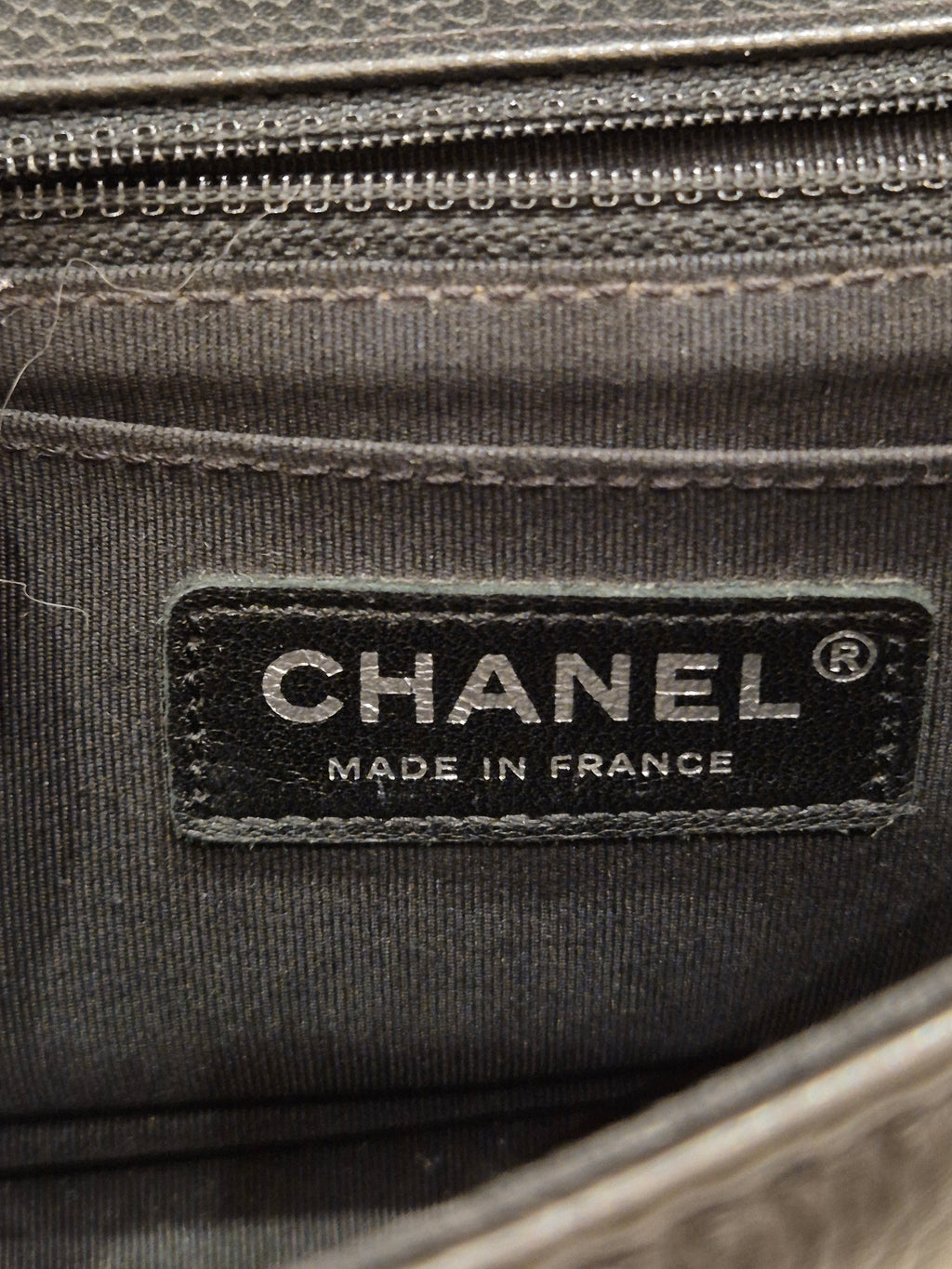 Chanel Mini Flap Chevron Black