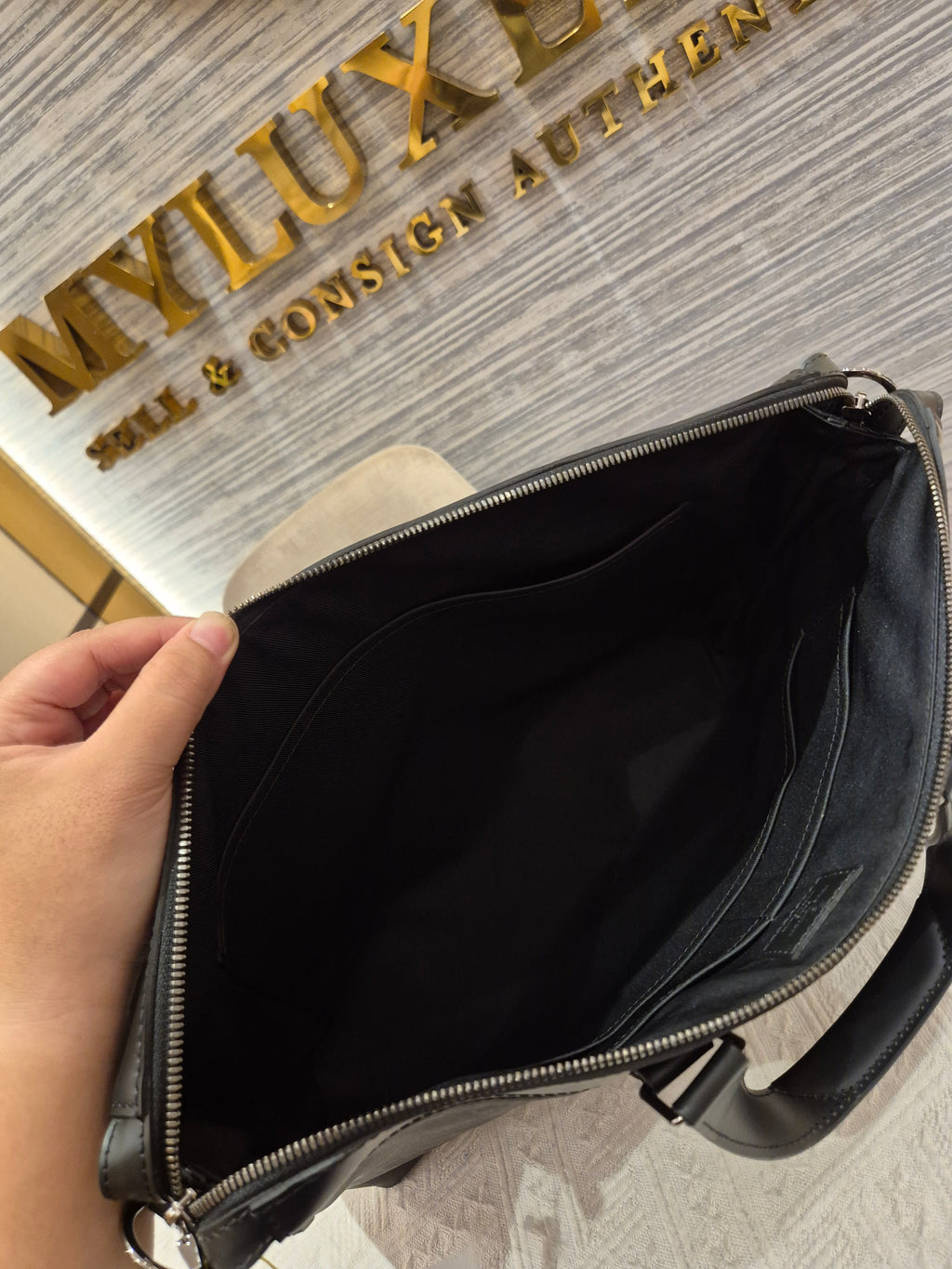 Louis Vuitton Explore Briefcase Monogram Eclipse