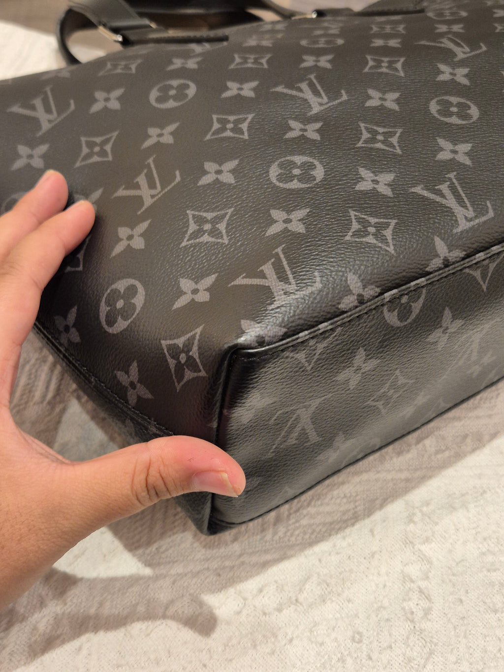 Louis Vuitton Explore Briefcase Monogram Eclipse