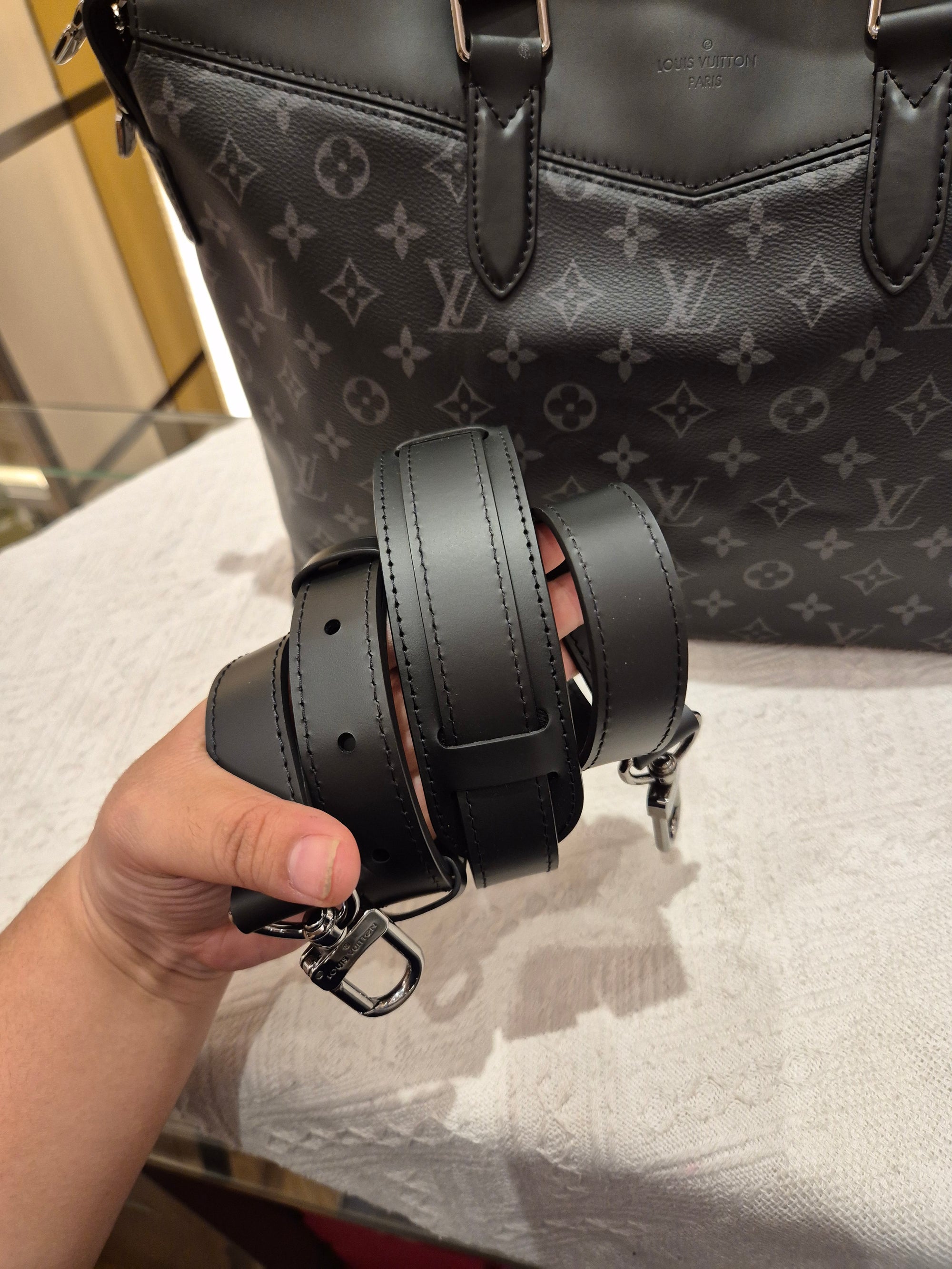 Louis Vuitton Explore Briefcase Monogram Eclipse