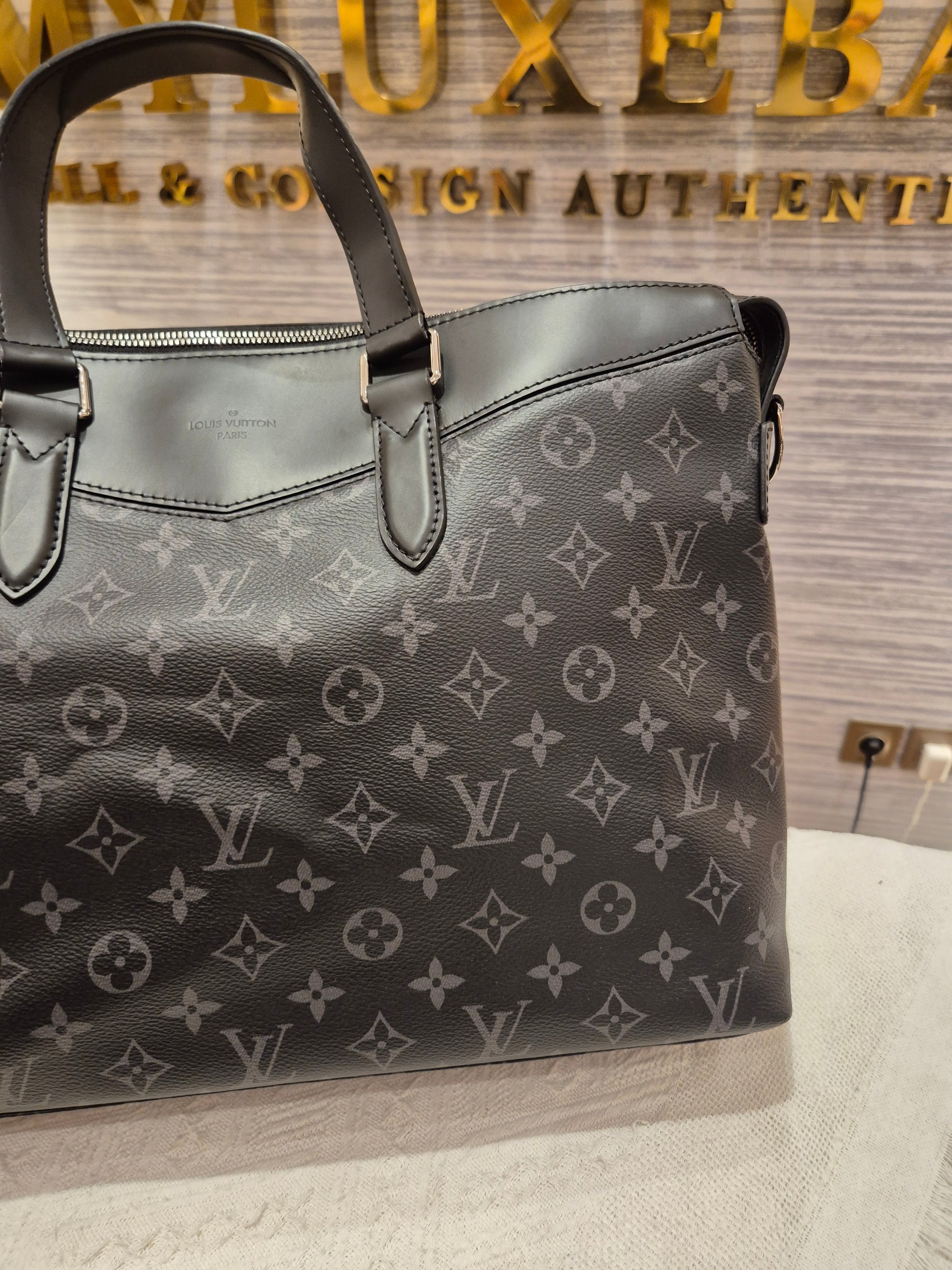 Louis Vuitton Explore Briefcase Monogram Eclipse
