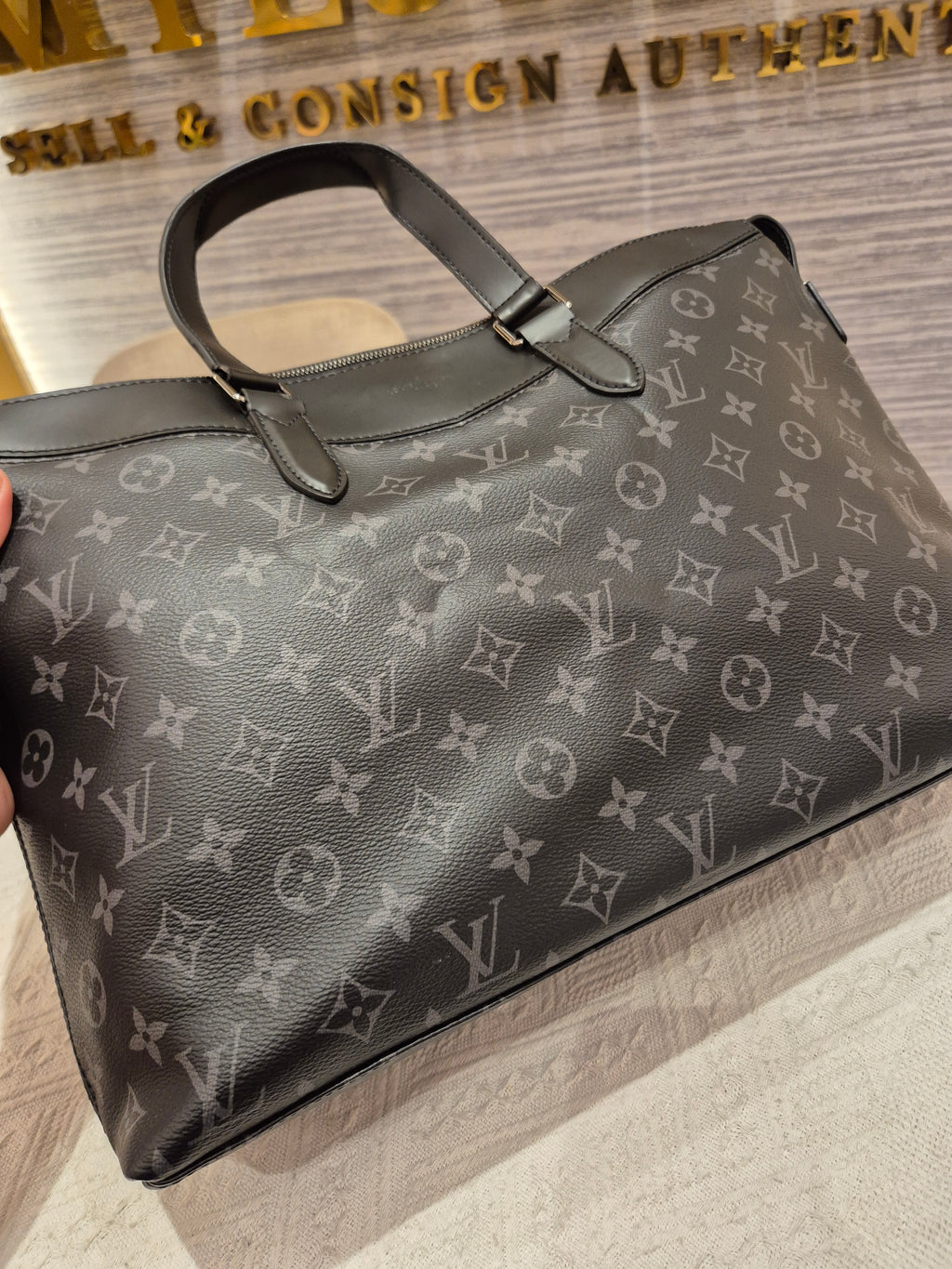 Louis Vuitton Explore Briefcase Monogram Eclipse