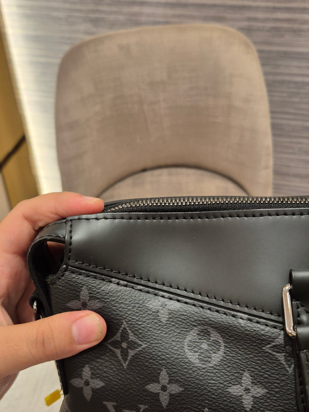 Louis Vuitton Explore Briefcase Monogram Eclipse
