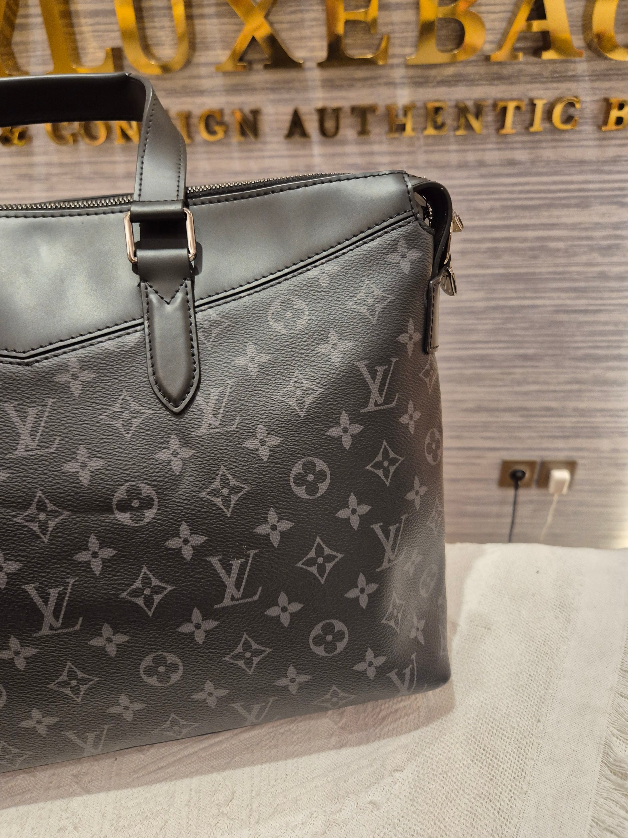 Louis Vuitton Explore Briefcase Monogram Eclipse