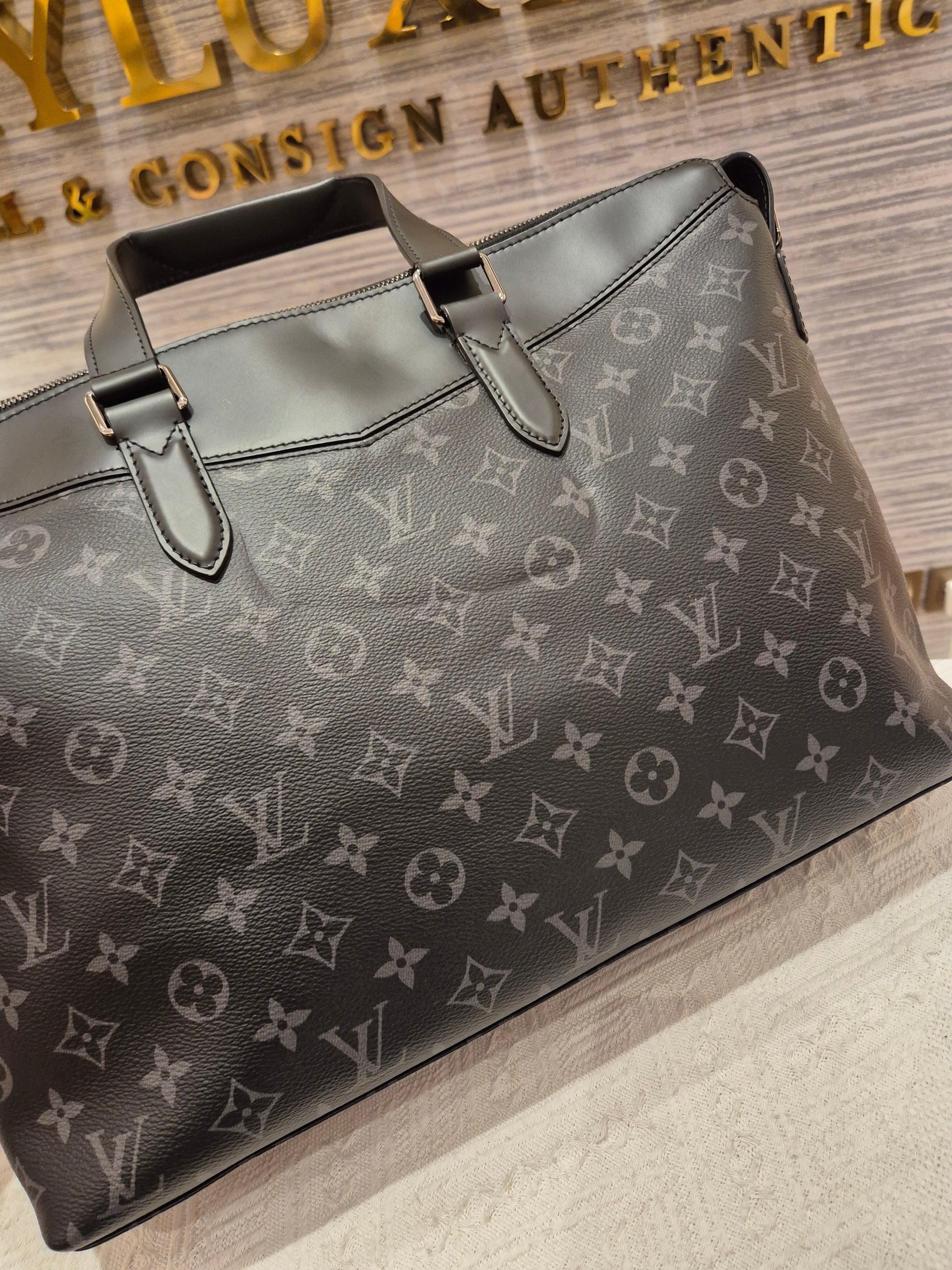 Louis Vuitton Explore Briefcase Monogram Eclipse