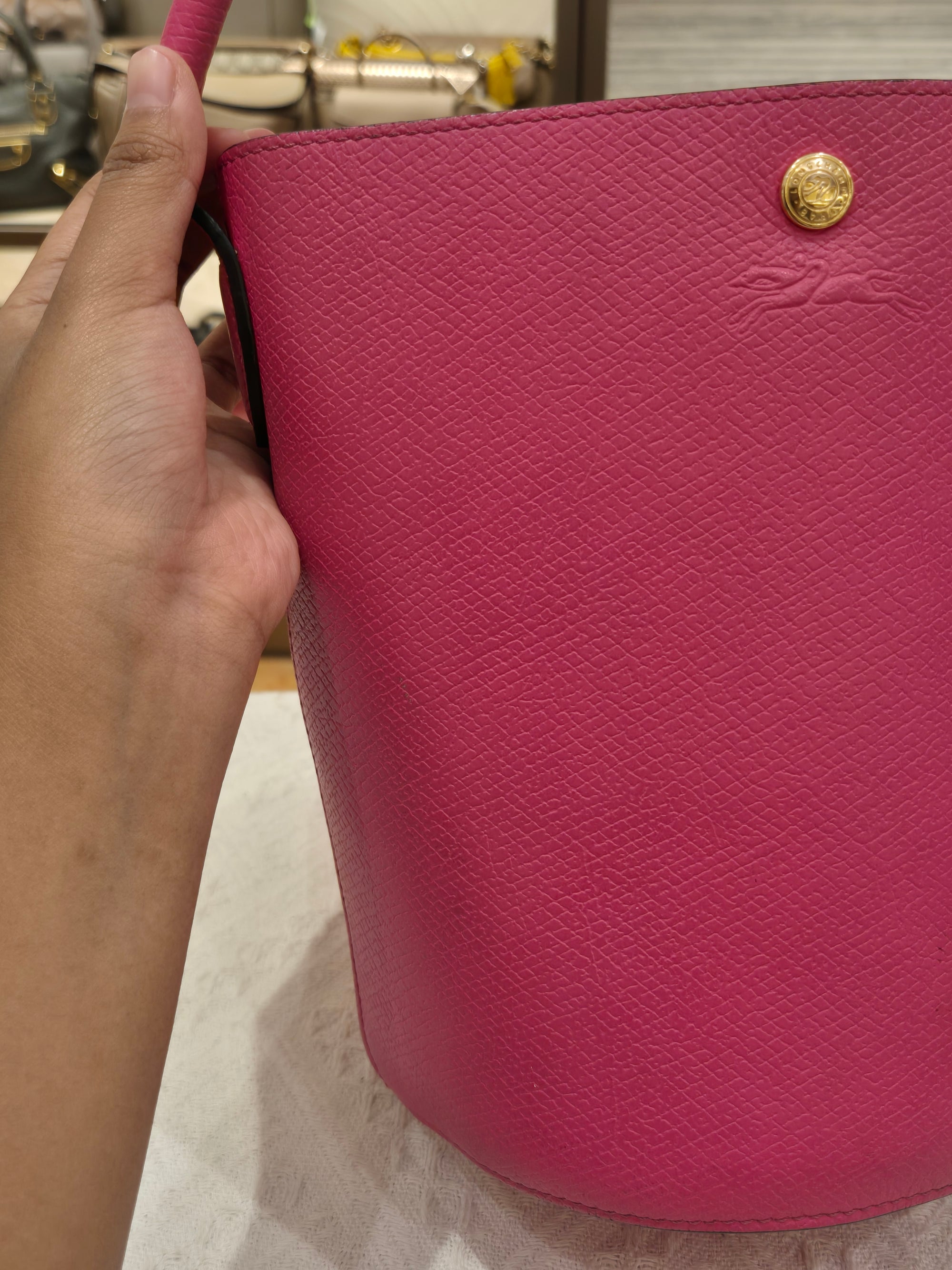 Longchamp Le Pliage Bucket